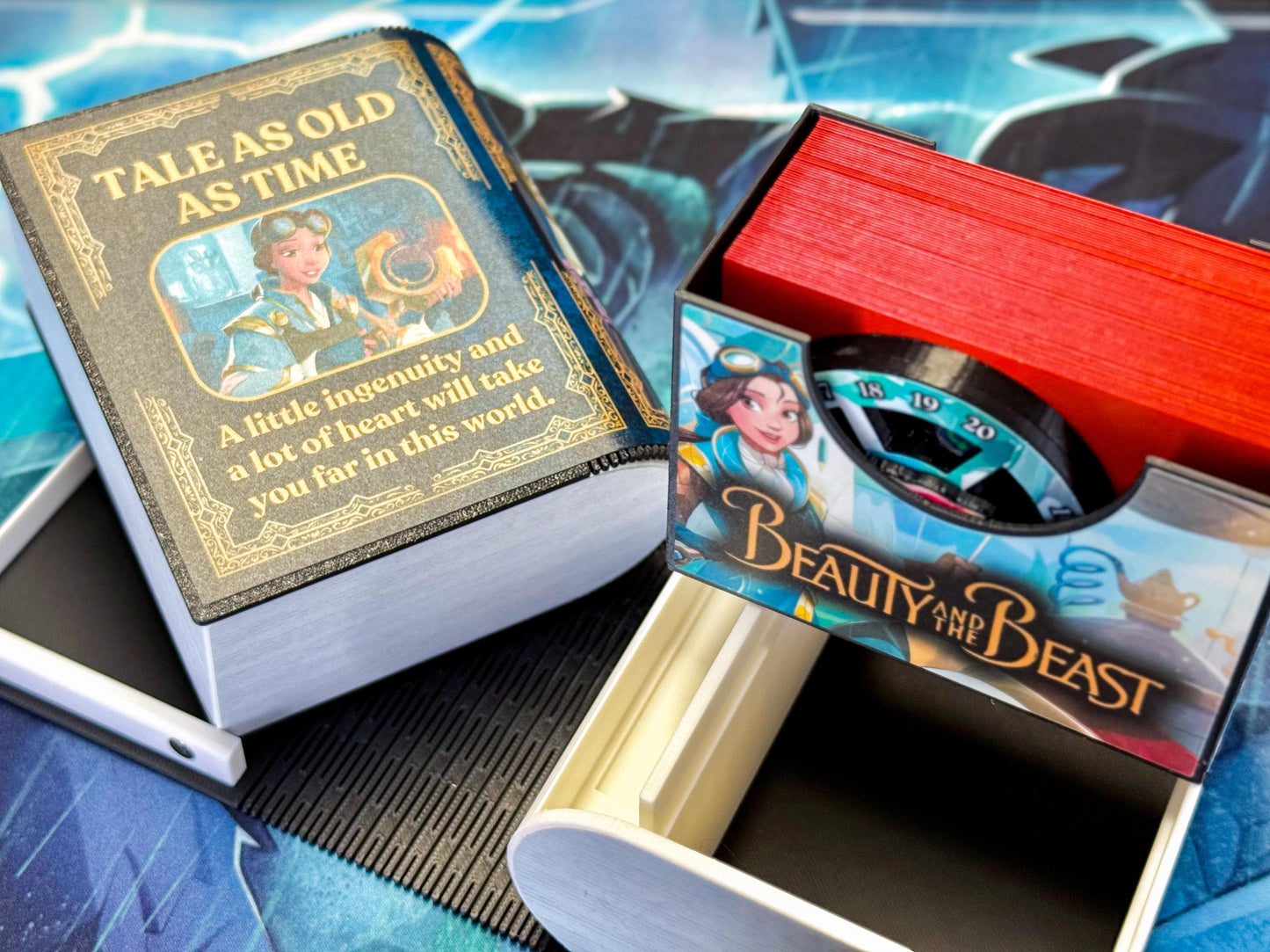 Lorcana Deck Box - Beauty and the Beast