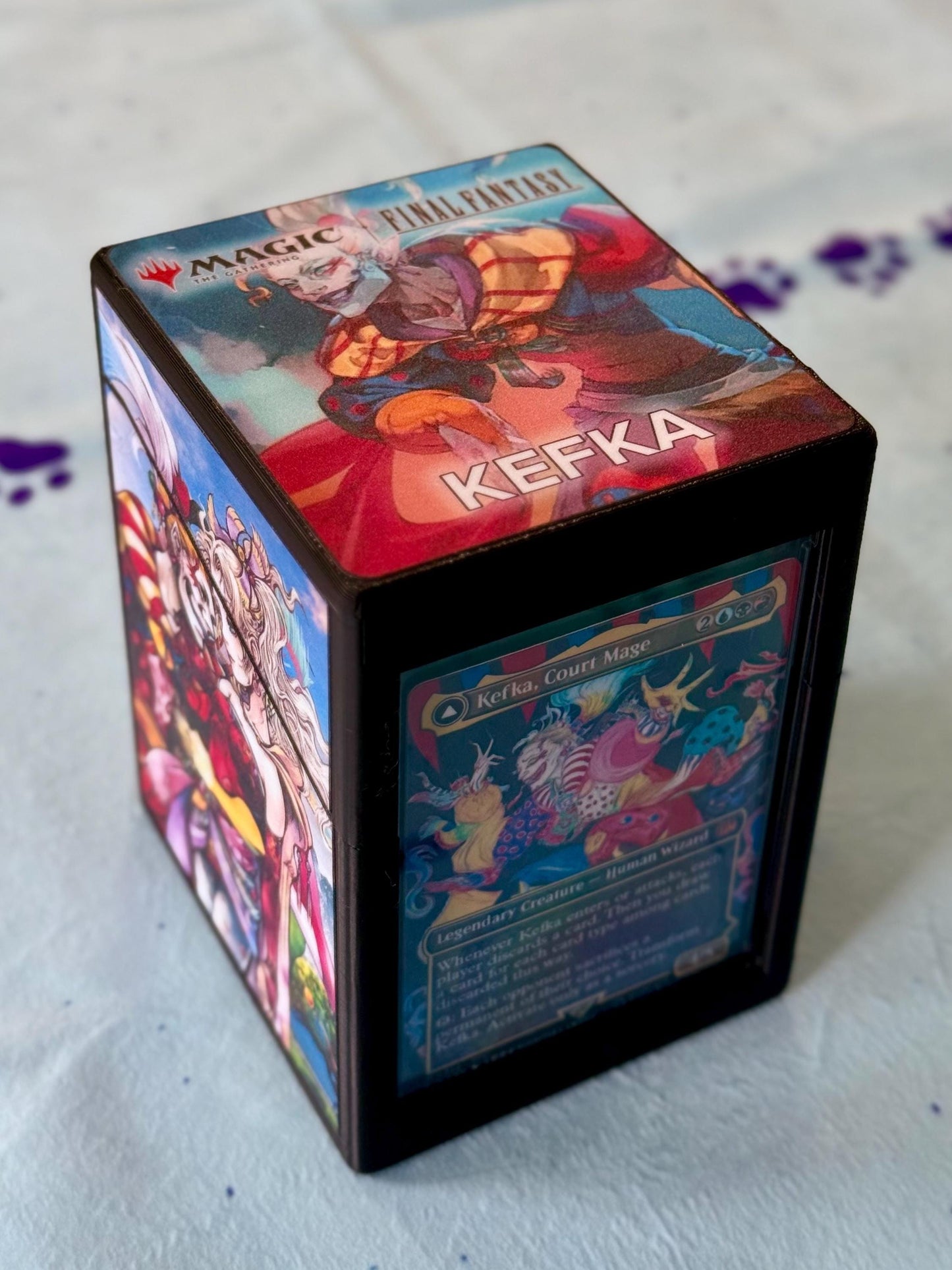 Magic the Gathering Deck Box - Final Fantasy - Kefka