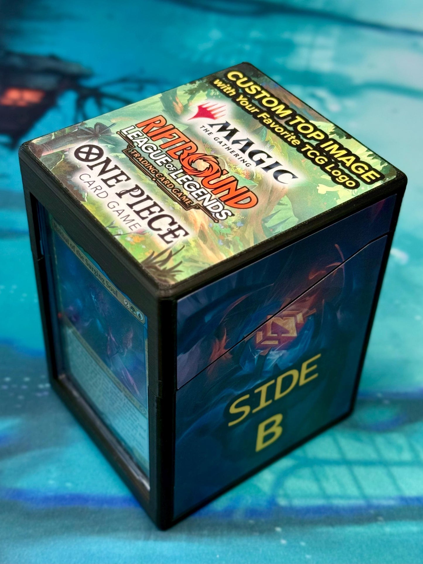 Custom Deck Box - Magic The Gathering, One Piece, Riftbound, + more!