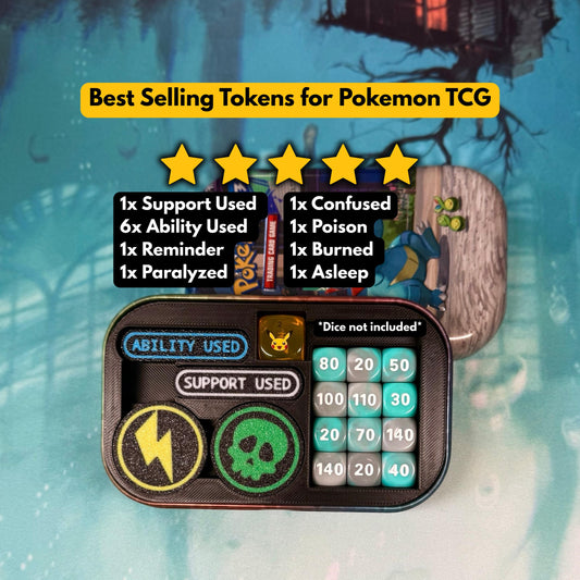 Pokémon Mini Tin Insert with Tokens