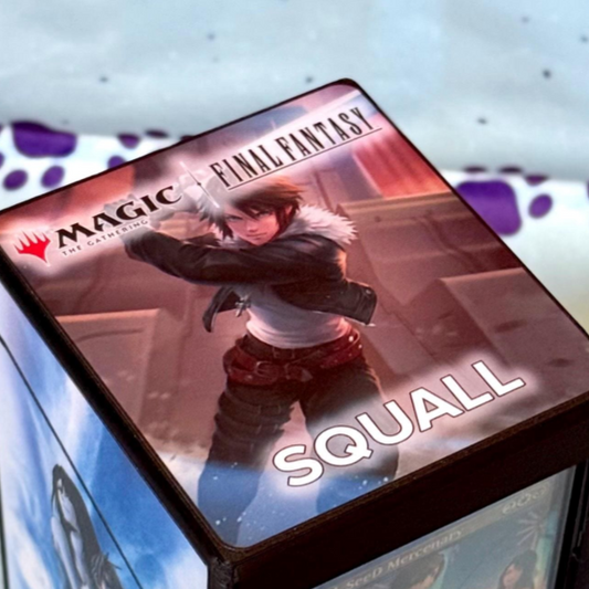 Magic the Gathering Deck Box - Final Fantasy - Squall