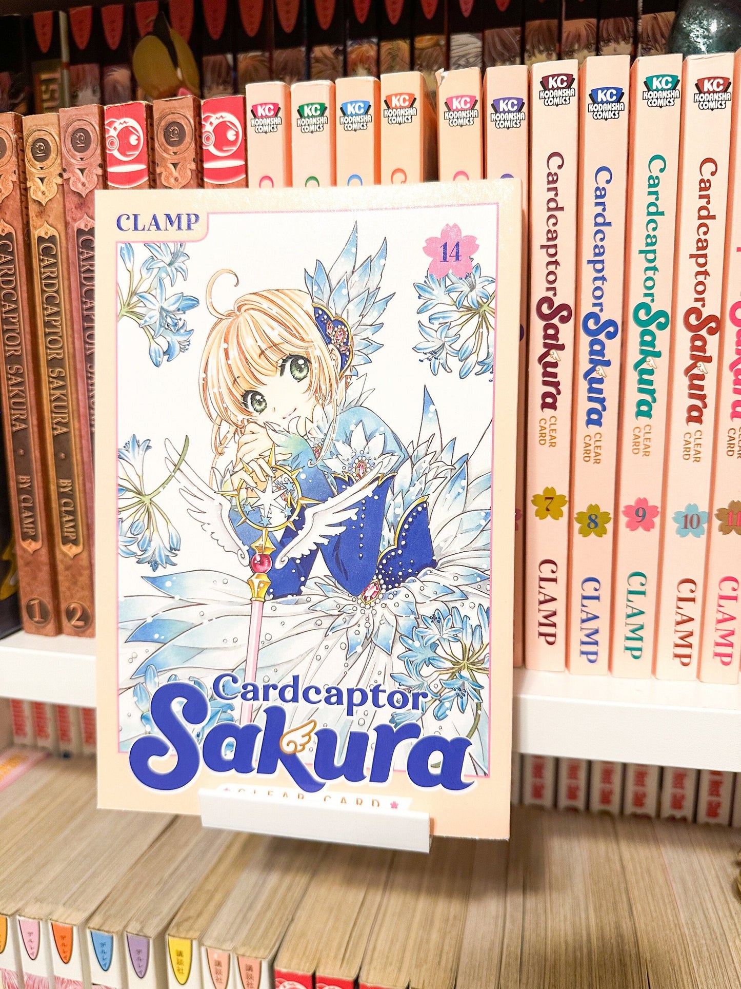 Manga Clip-on Shelf Display - Set of 3