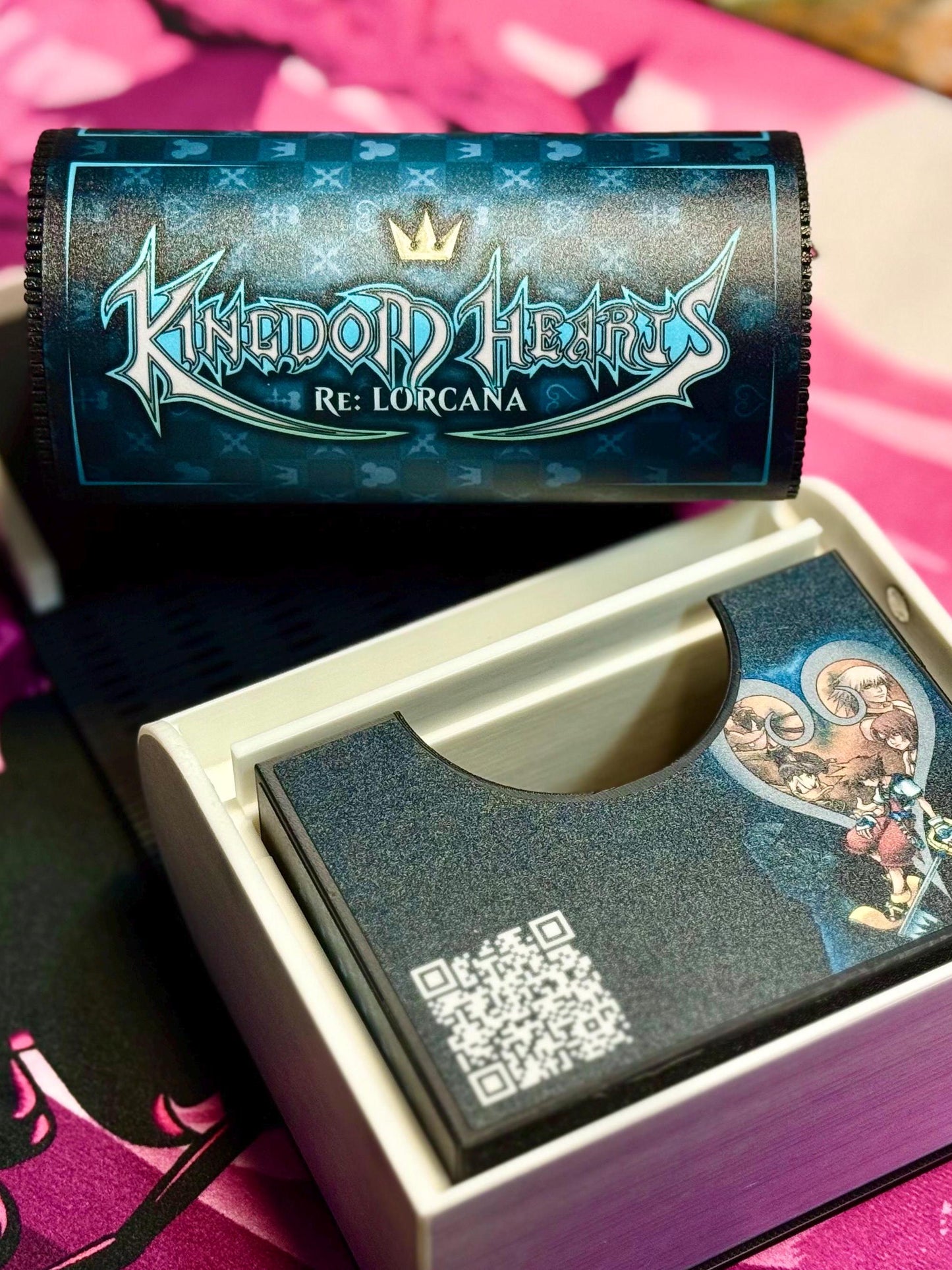 Lorcana Deck Box - Kingdom Hearts