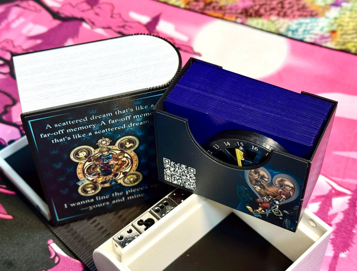 Lorcana Deck Box - Kingdom Hearts