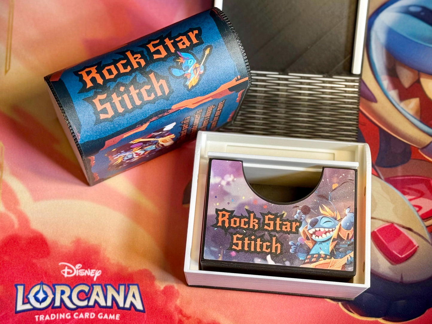 Lorcana Deck Box - Rock Star Stitch