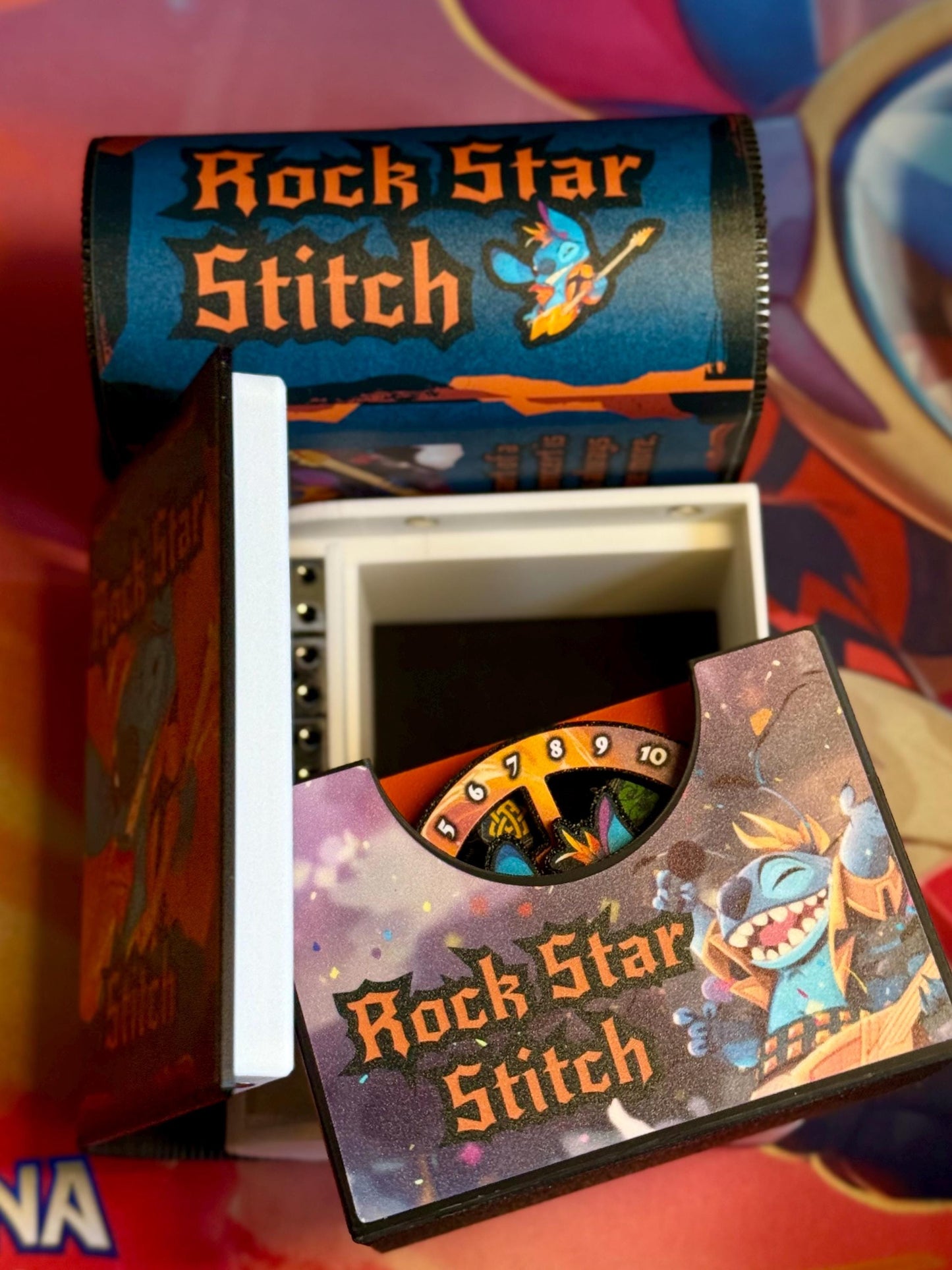 Lorcana Deck Box - Rock Star Stitch