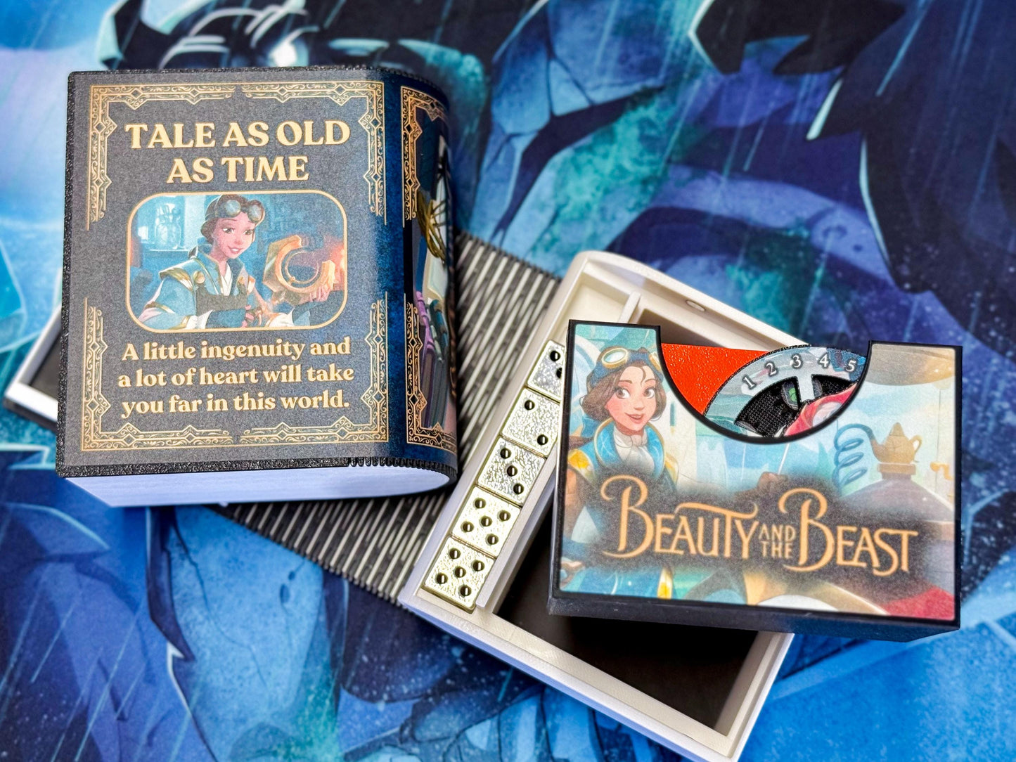 Lorcana Deck Box - Beauty and the Beast