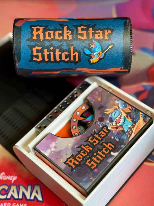 Lorcana Deck Box - Rock Star Stitch