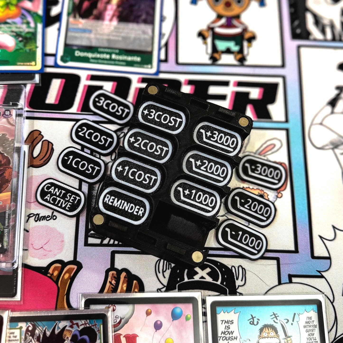One Piece TCG Tokens with Case