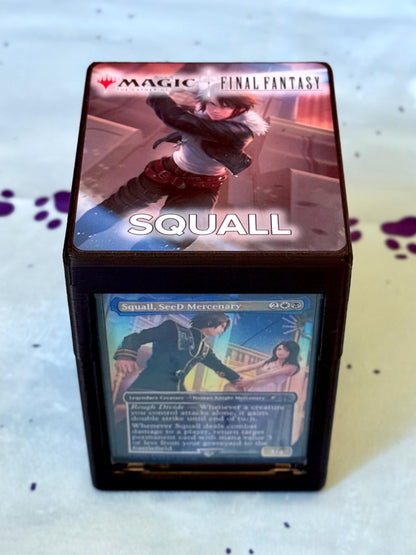 Magic the Gathering Deck Box - Final Fantasy - Squall