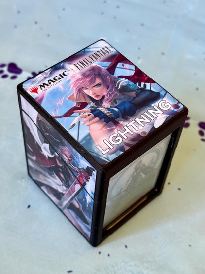 Magic the Gathering Deck Box - Final Fantasy - Lightning