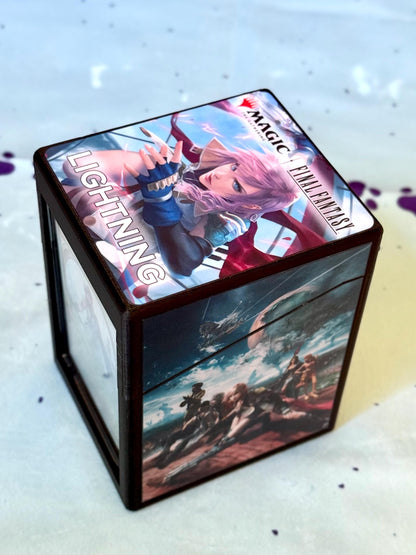 Magic the Gathering Deck Box - Final Fantasy - Lightning