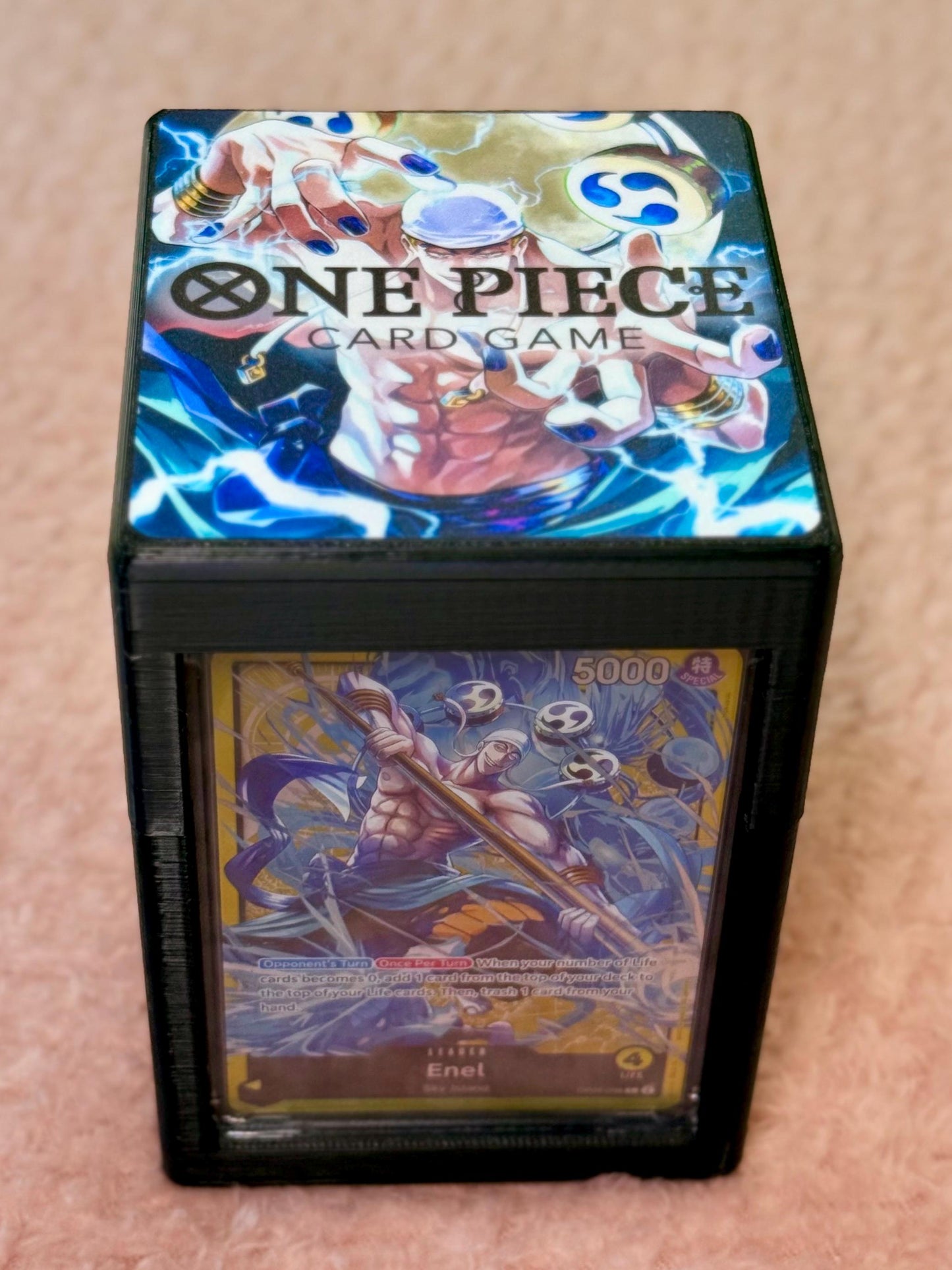 One Piece Deck Box - Enel