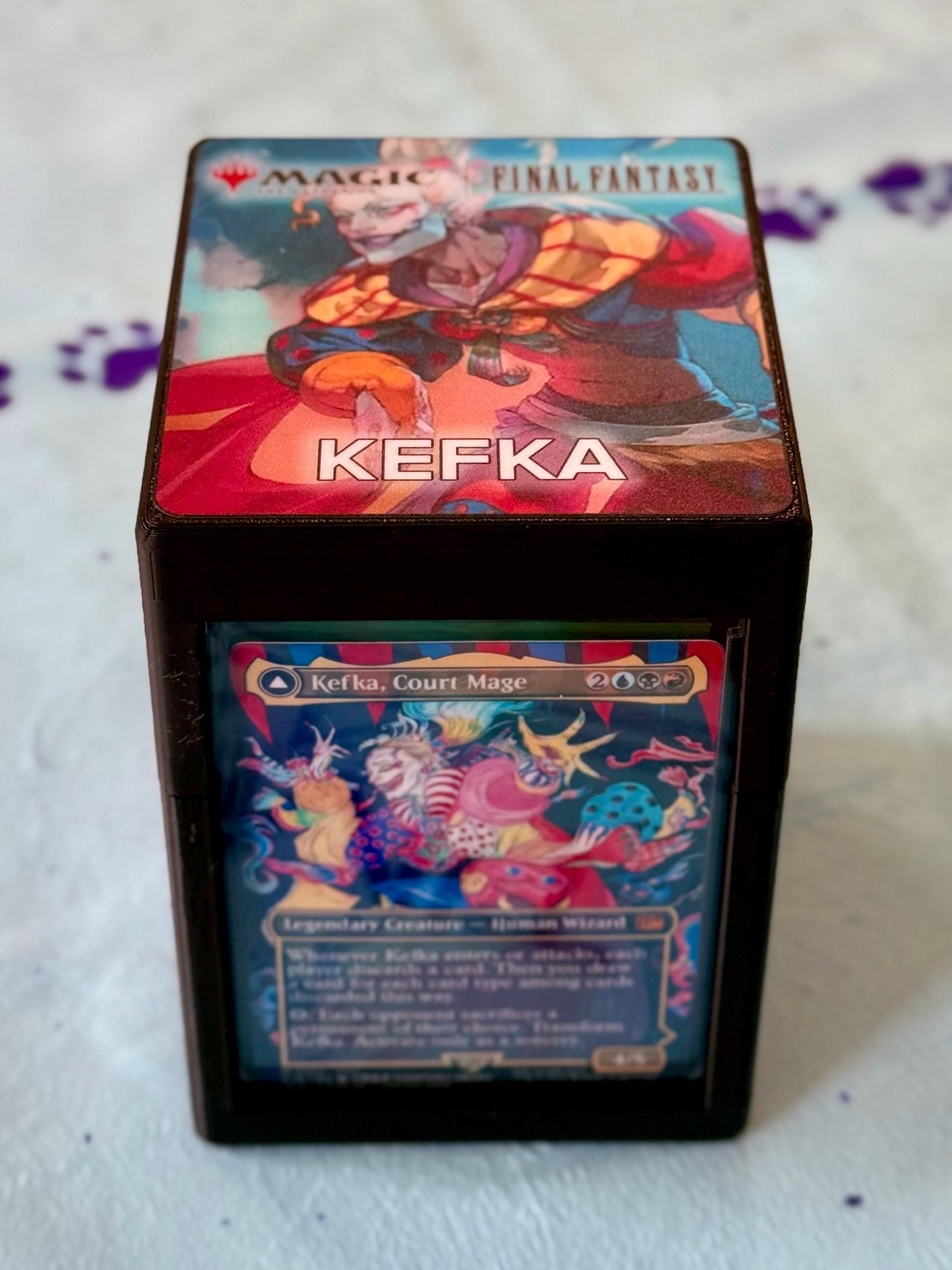 Magic the Gathering Deck Box - Final Fantasy - Kefka
