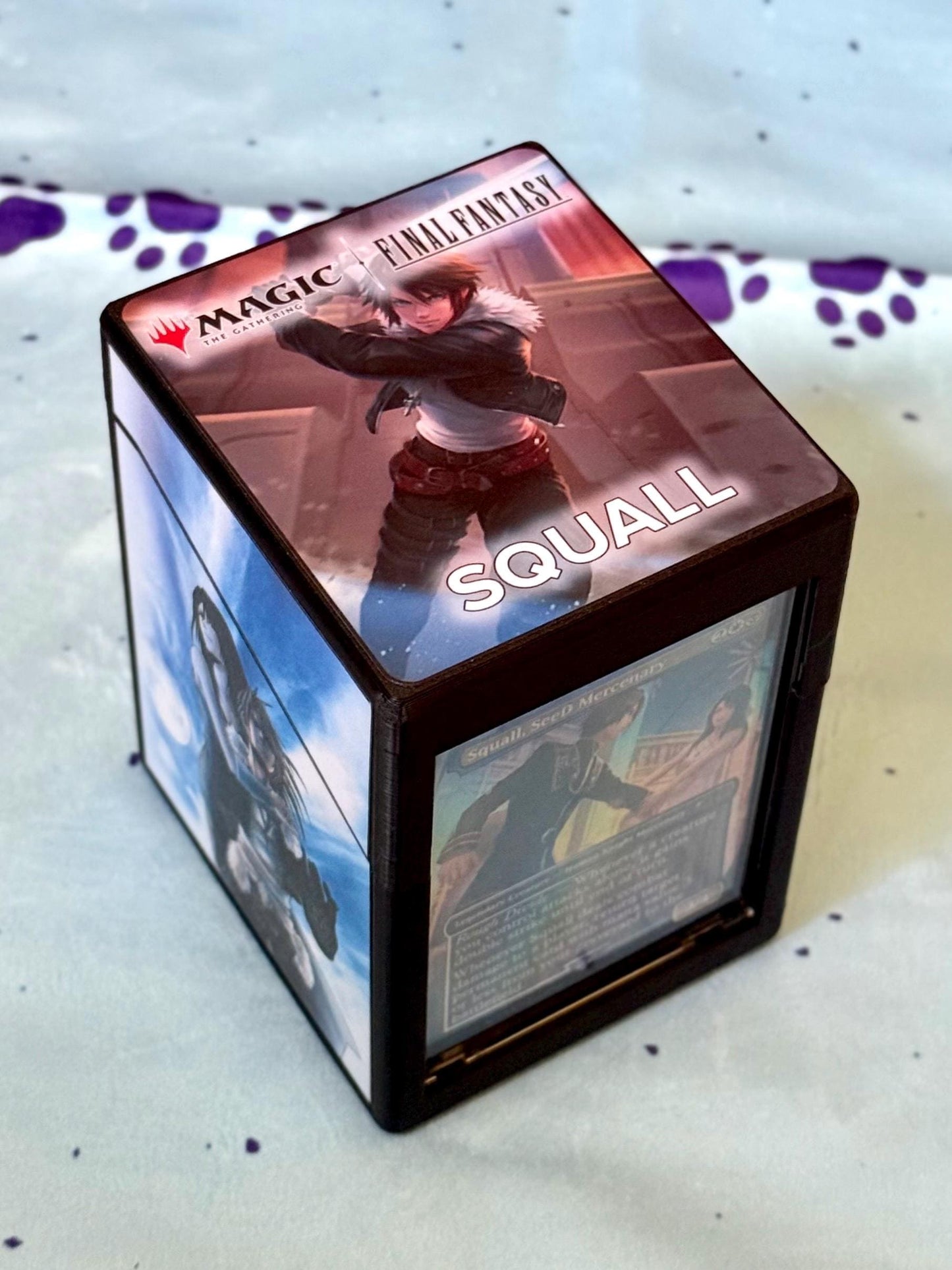 Magic the Gathering Deck Box - Final Fantasy - Squall
