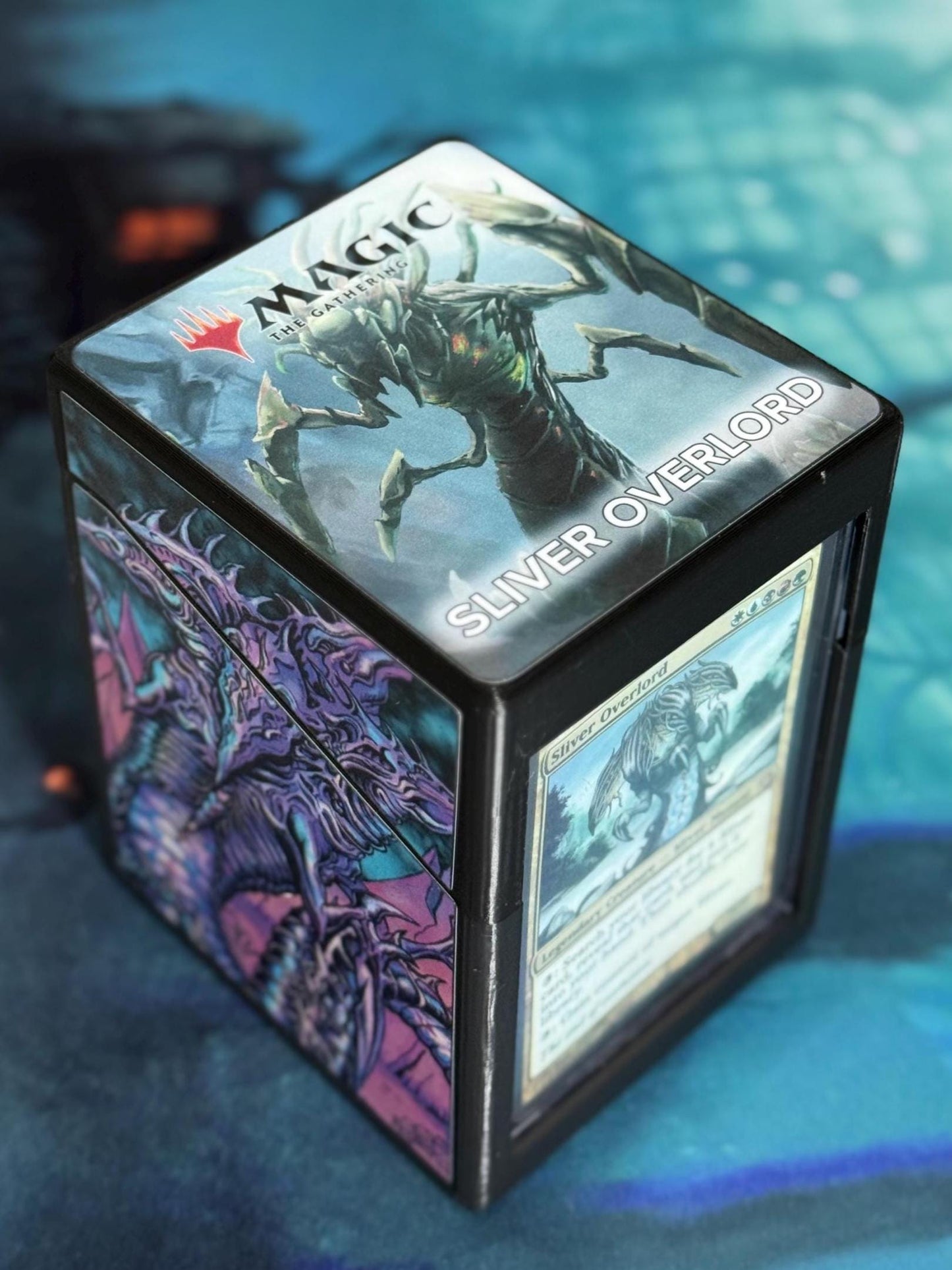 Magic the Gathering Deck Box - Sliver Overlord