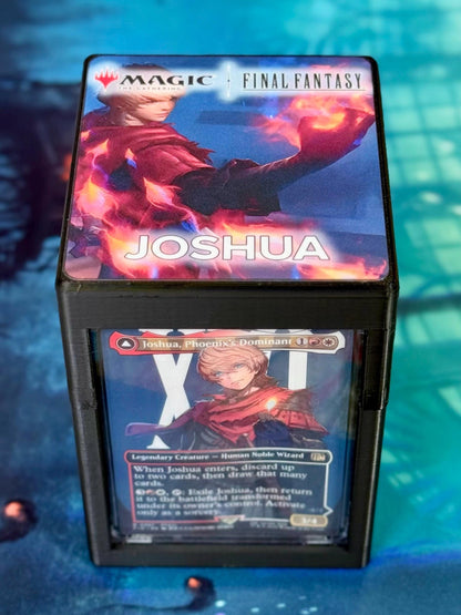 Magic the Gathering Deck Box - Final Fantasy - Joshua