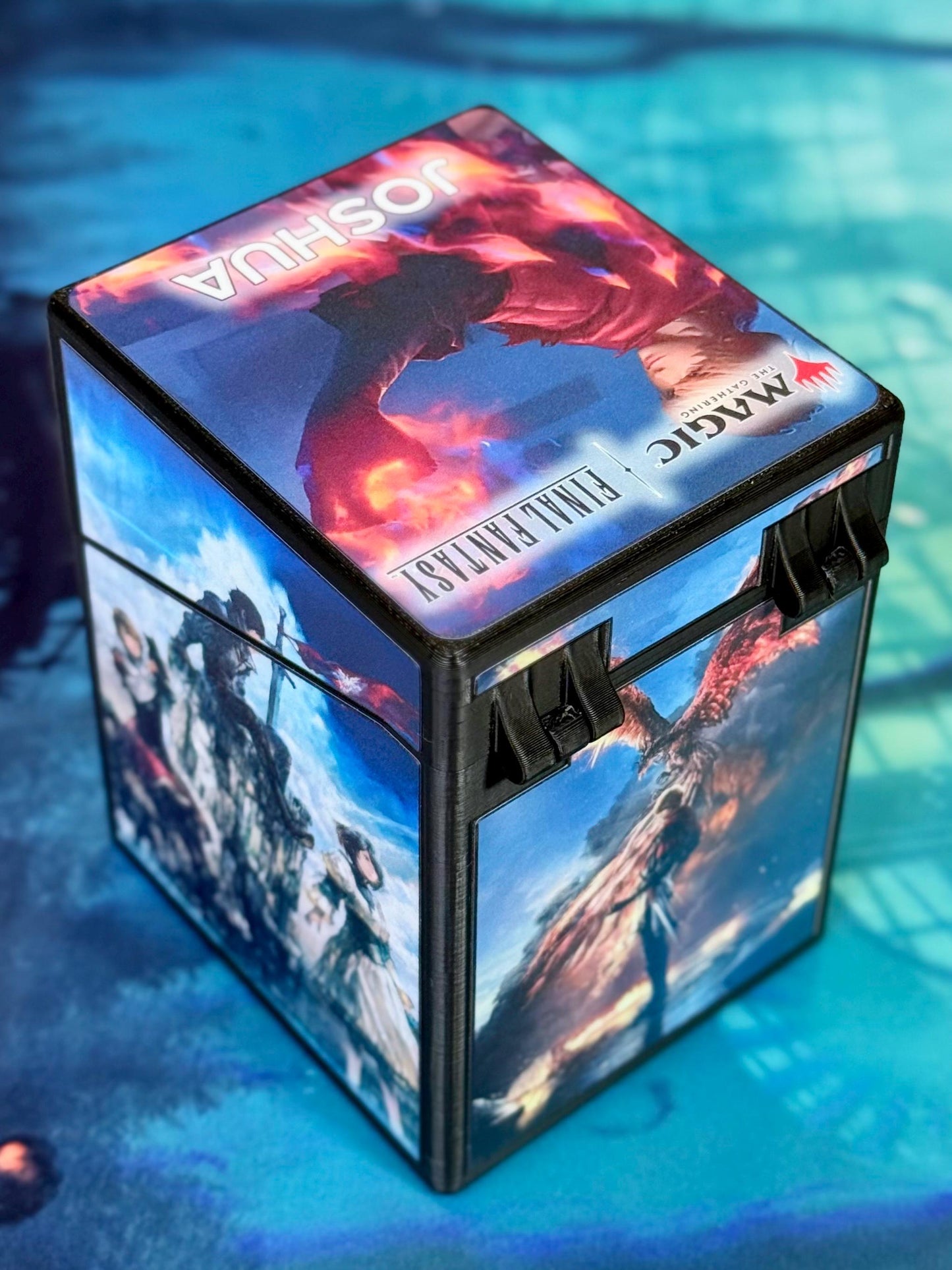 Magic the Gathering Deck Box - Final Fantasy - Joshua