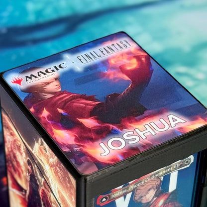Magic the Gathering Deck Box - Final Fantasy - Joshua