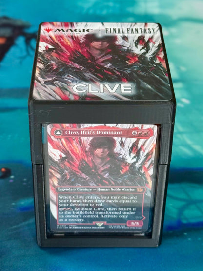 Magic the Gathering Deck Box - Final Fantasy - Clive