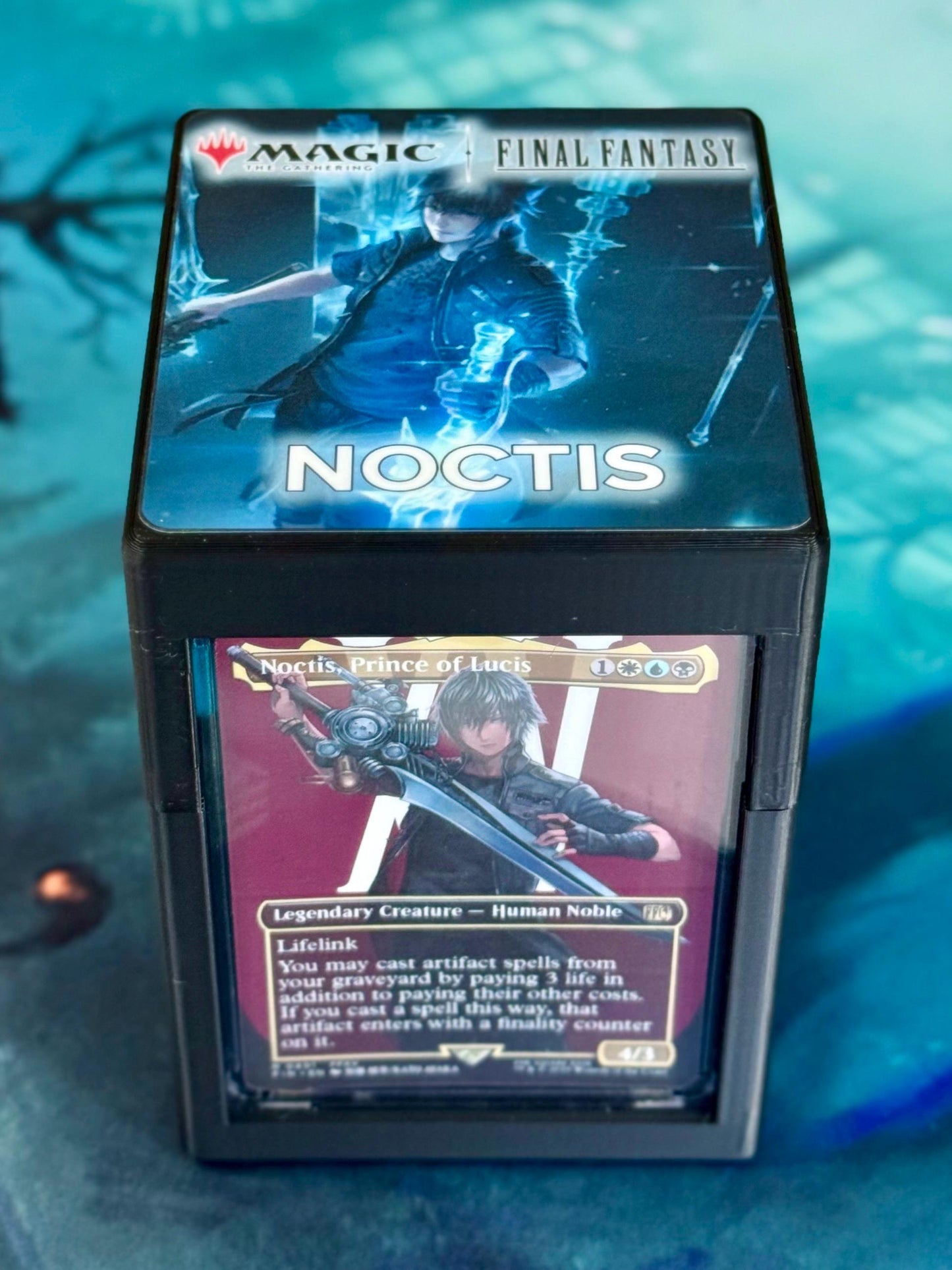 Magic the Gathering Deck Box - Final Fantasy - Noctis