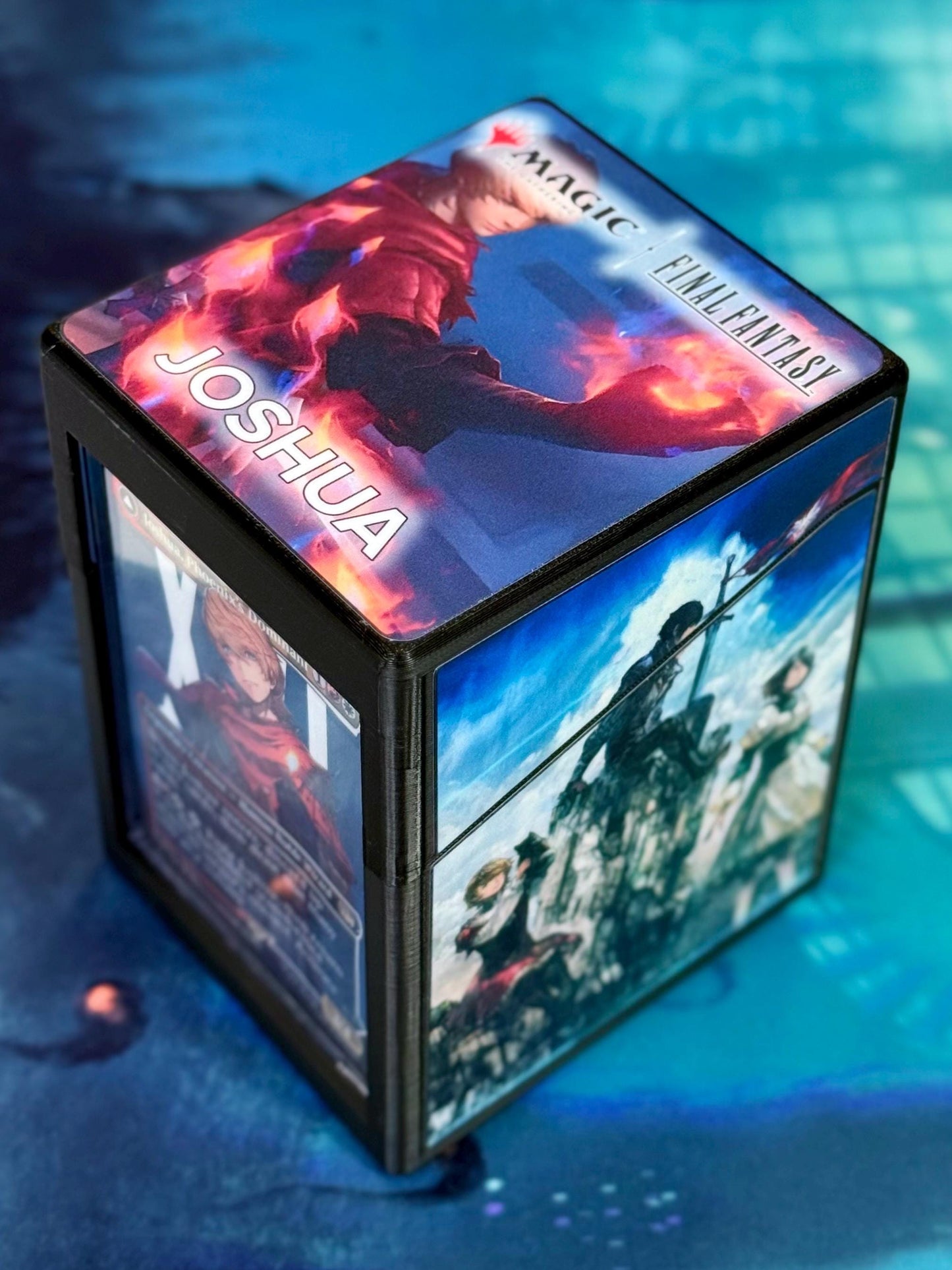 Magic the Gathering Deck Box - Final Fantasy - Joshua
