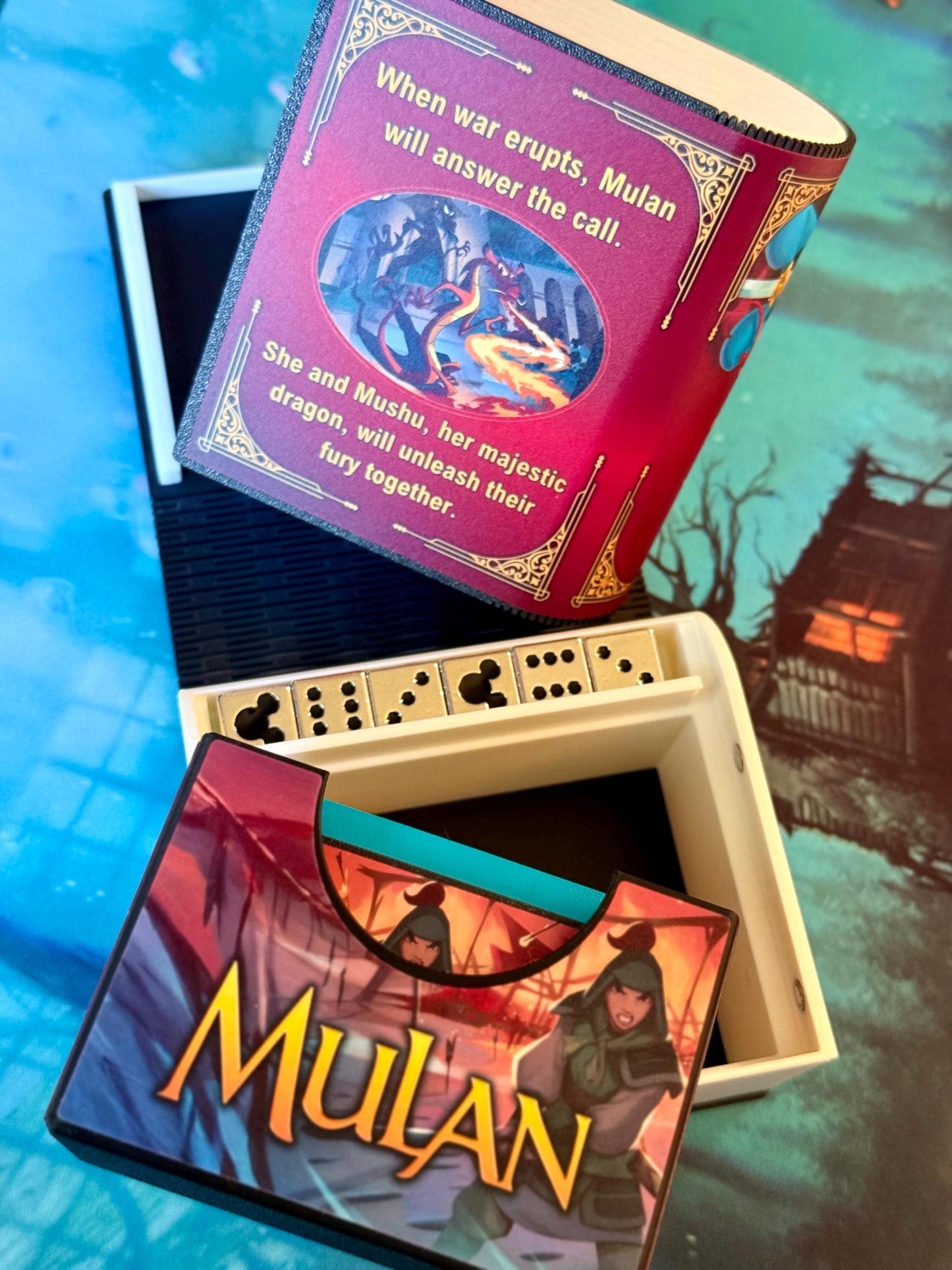 Lorcana Deck Box - Mulan