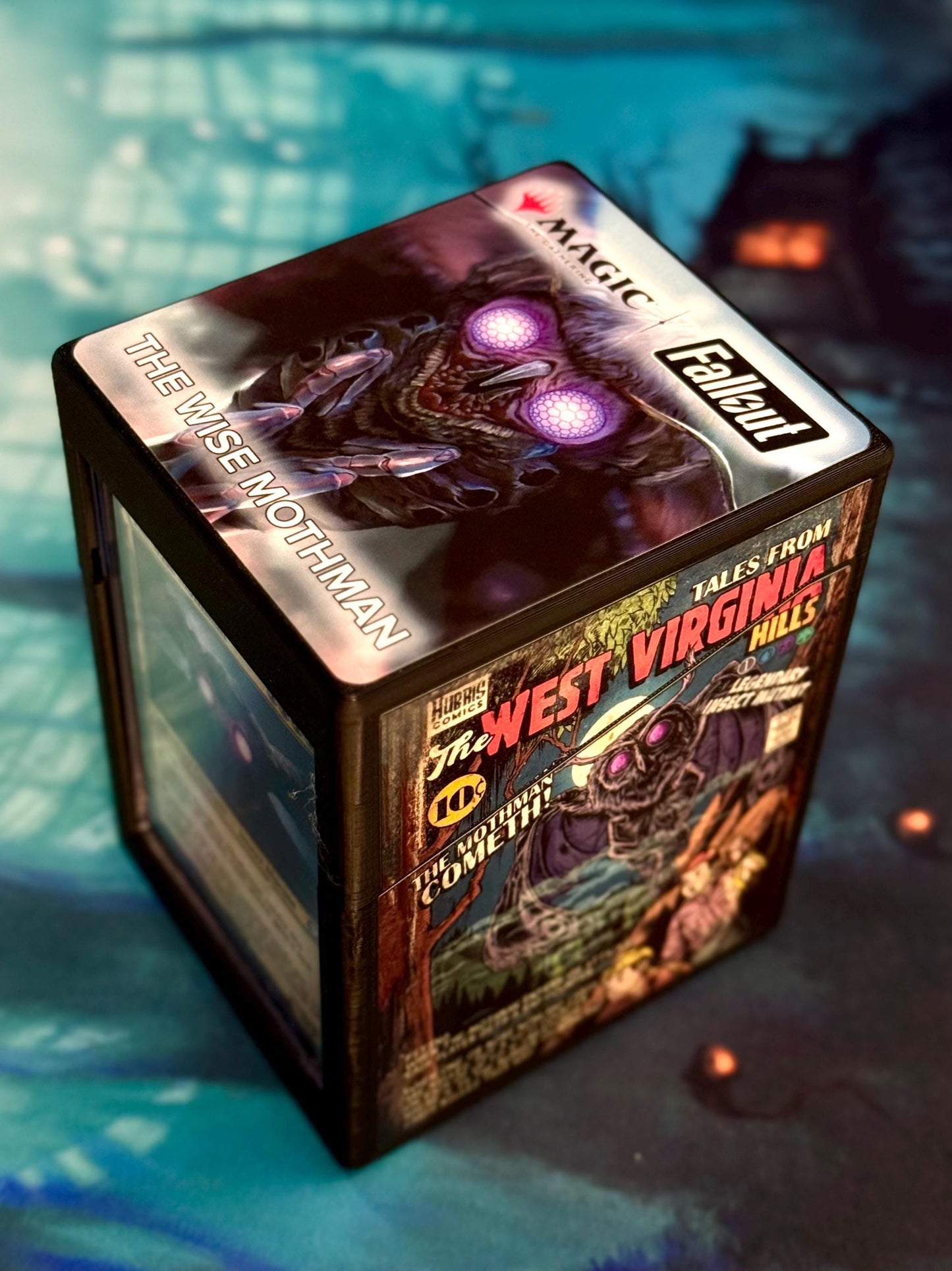 Magic the Gathering Deck Box - Fallout - The Wise Mothman