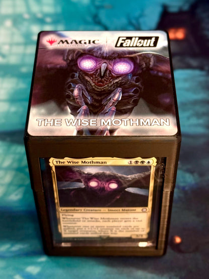 Magic the Gathering Deck Box - Fallout - The Wise Mothman