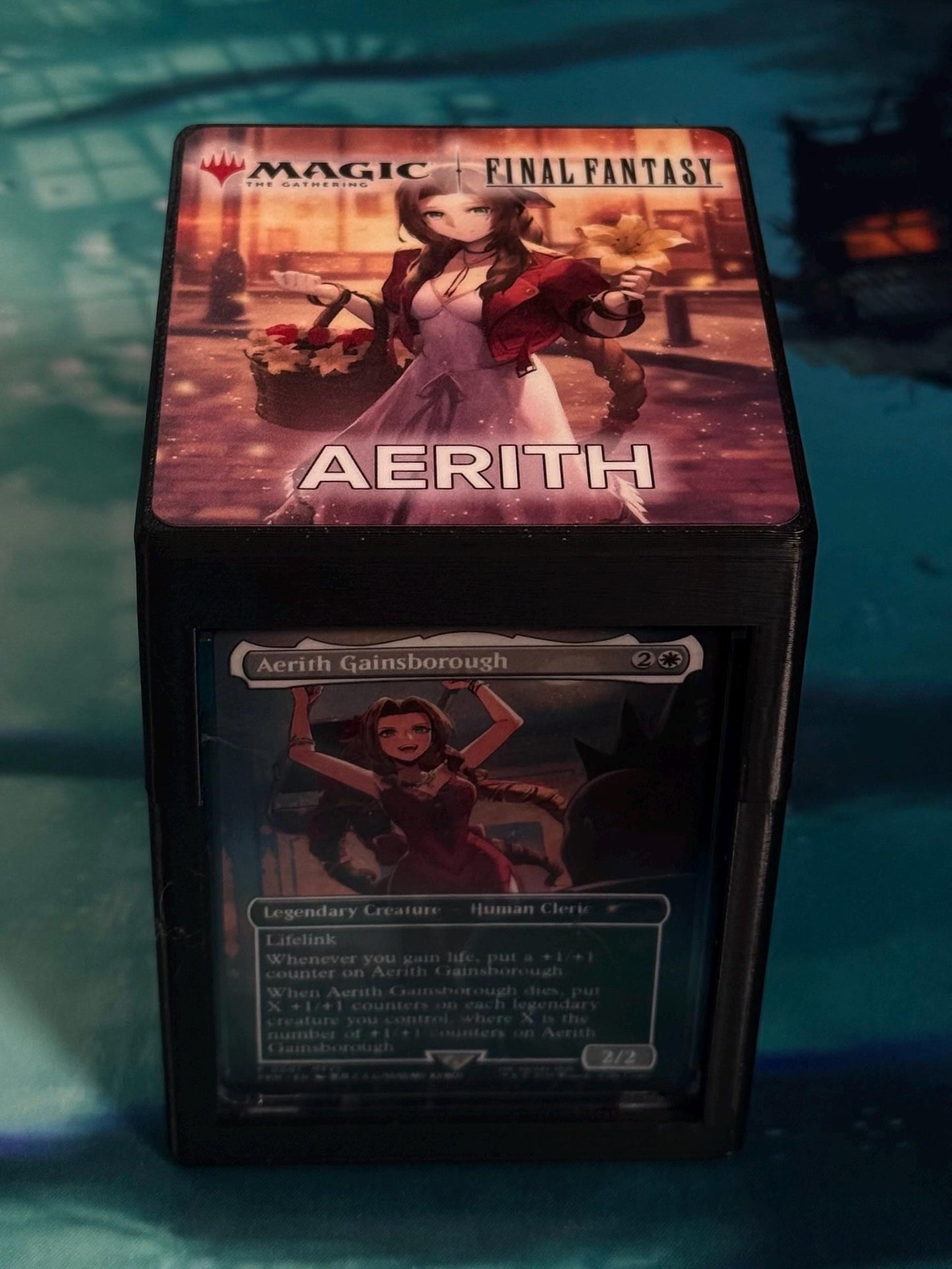 Magic the Gathering Deck Box - Final Fantasy - Aerith