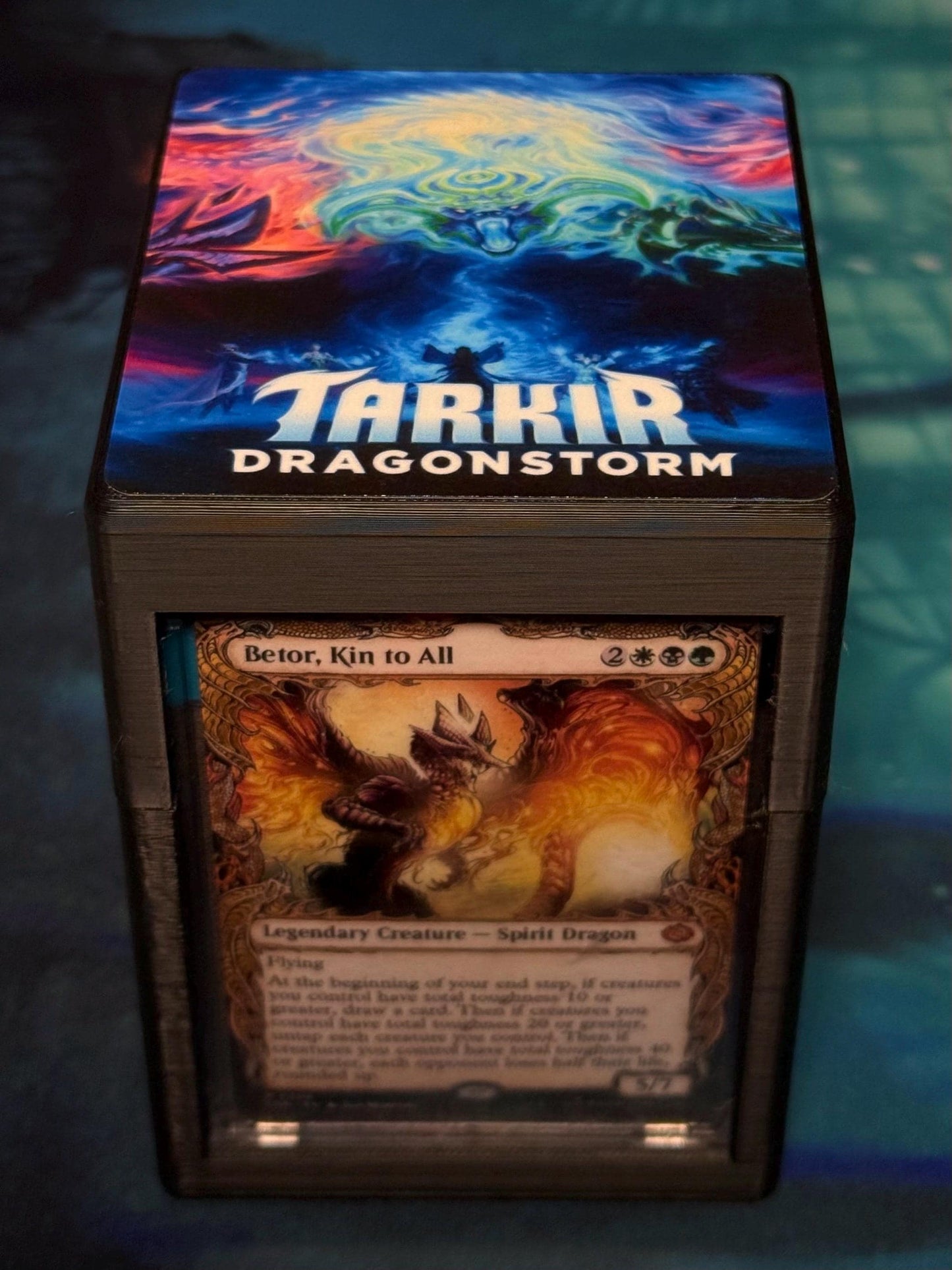 Magic the Gathering Deck Box - Tarkir Dragonstorm