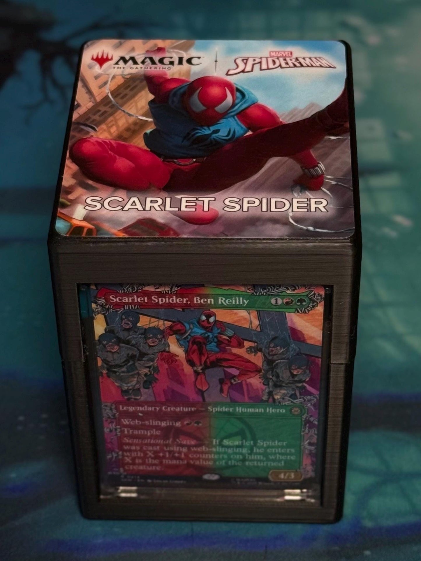 Magic the Gathering Deck Box - Marvel - Spider-Man - Scarlet Spider