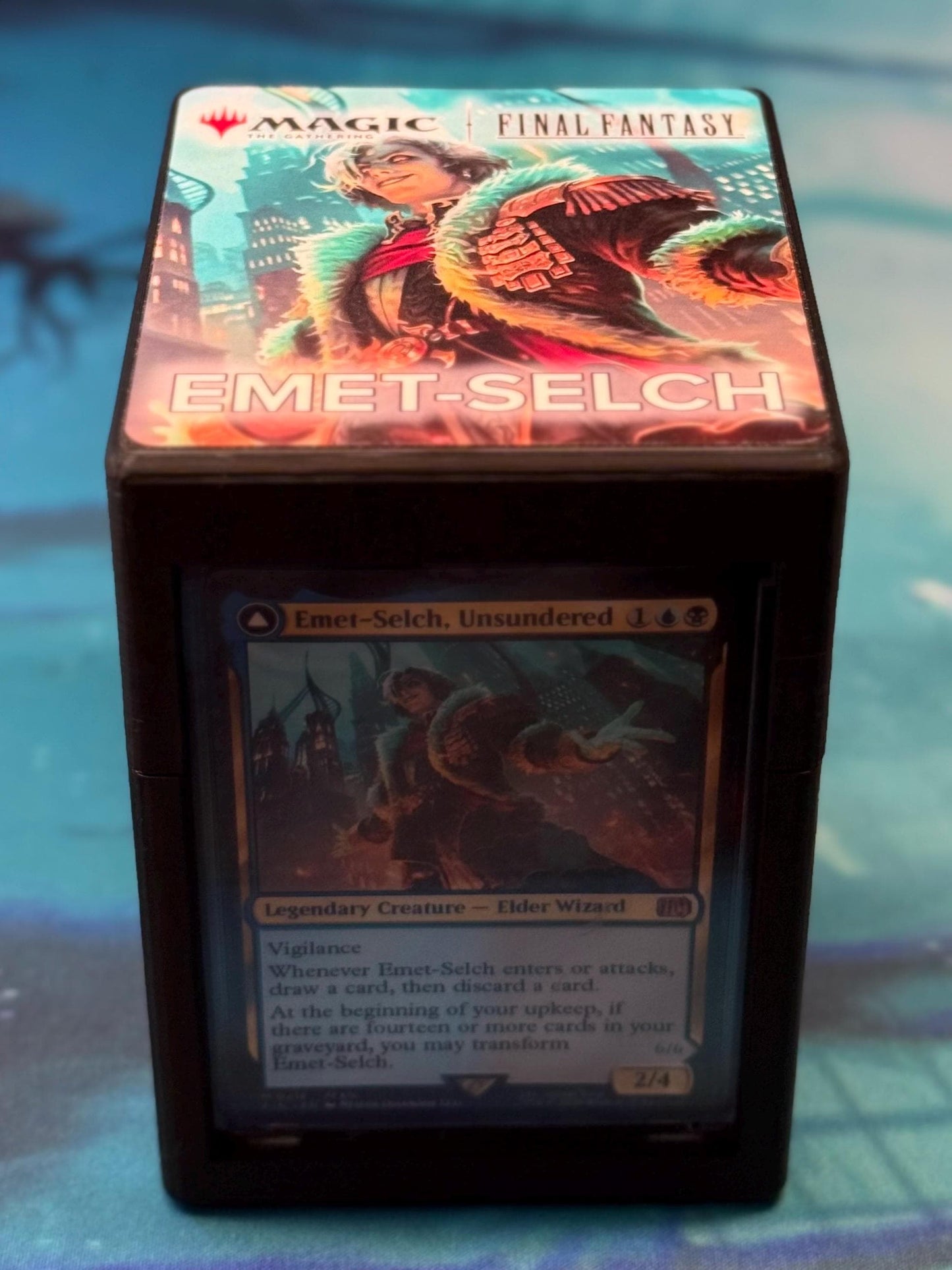 Magic the Gathering Deck Box - Final Fantasy - Emet-Selch