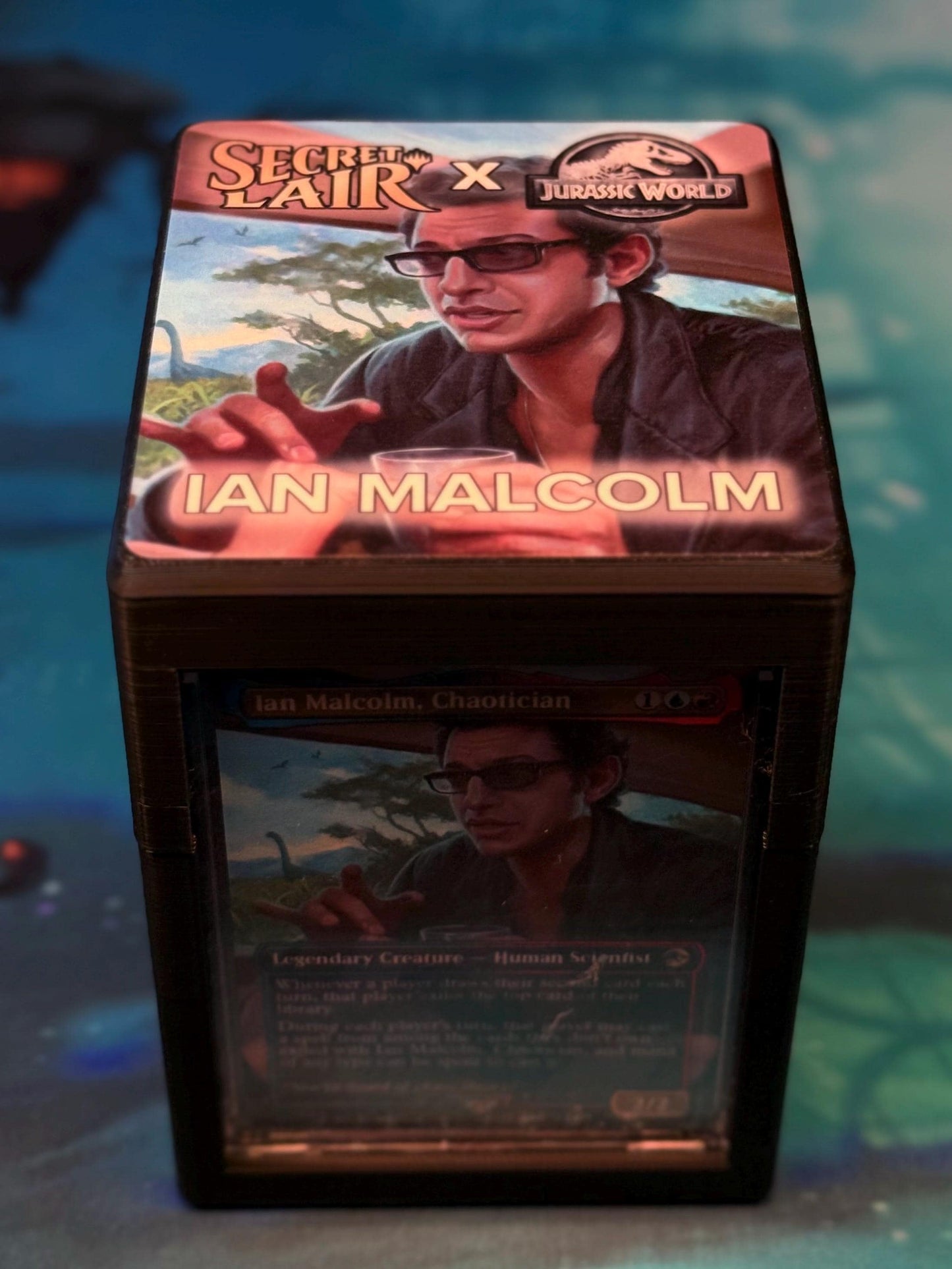 Magic the Gathering Deck Box - Ian Malcolm