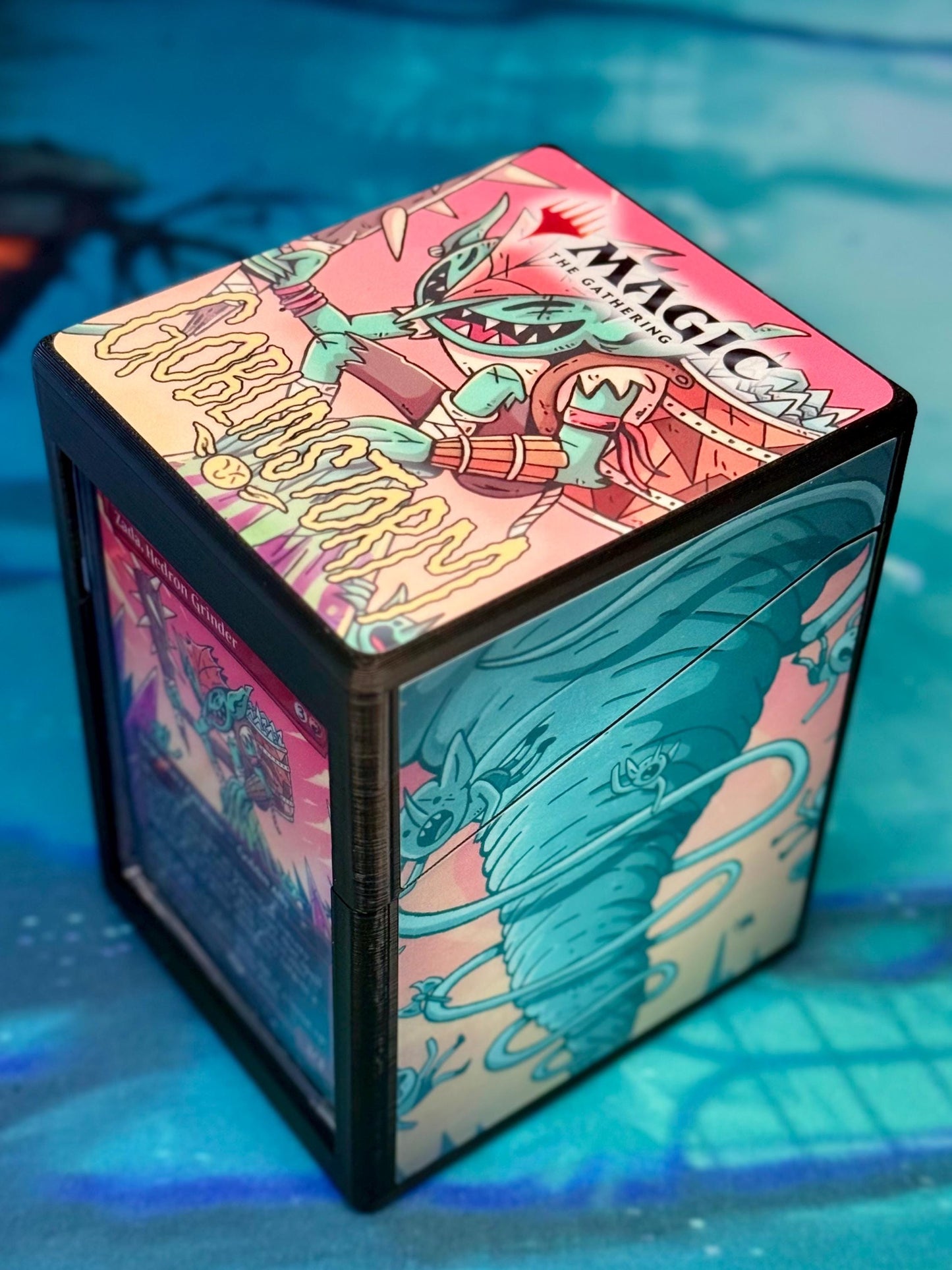 Magic the Gathering Deck Box - Goblin Storm - Zada
