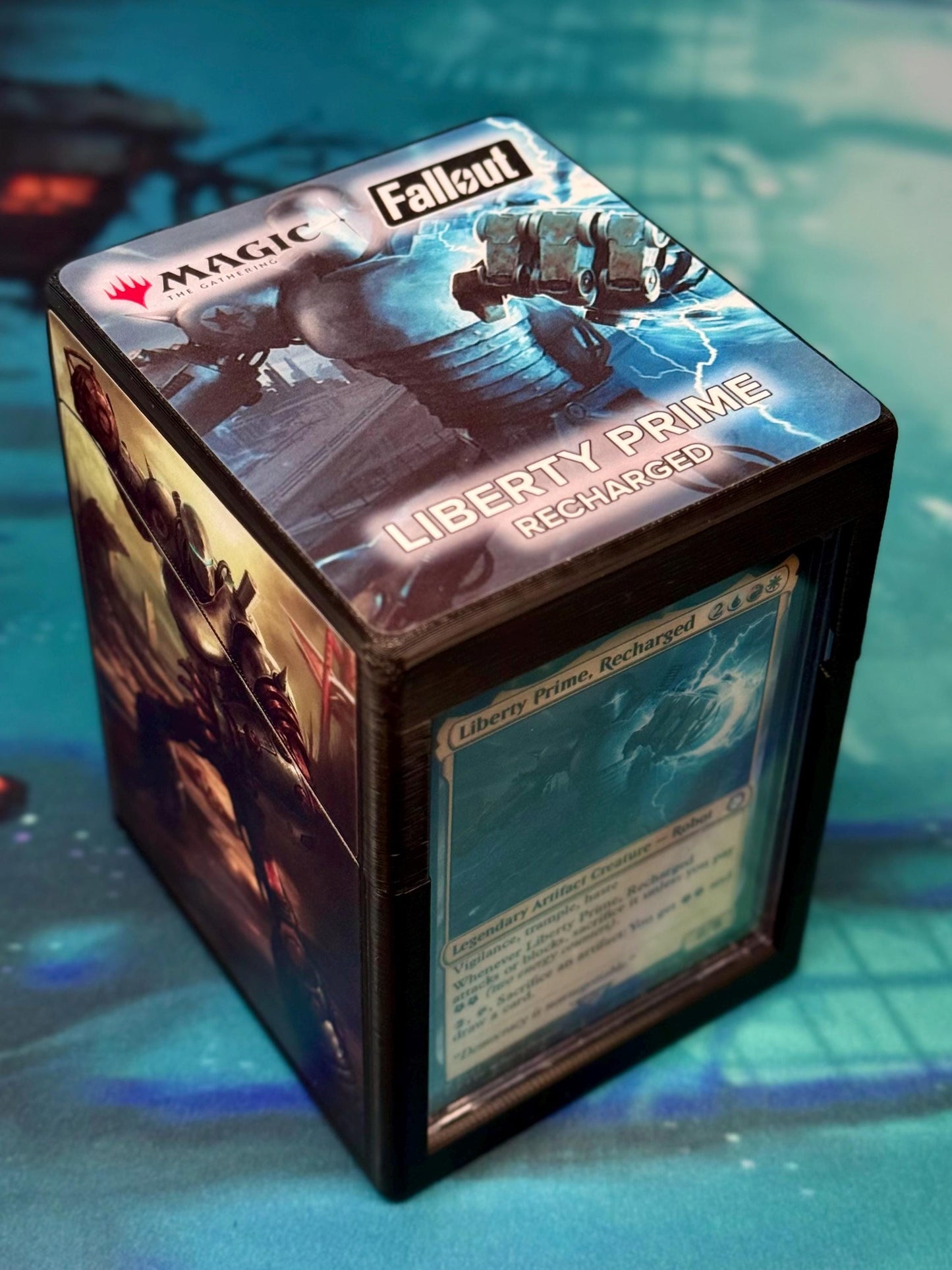 Magic the Gathering Deck Box - Liberty Prime