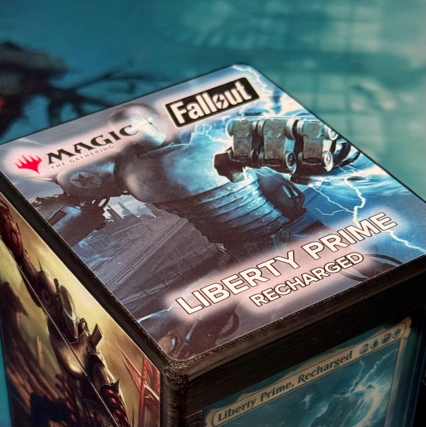 Magic the Gathering Deck Box - Liberty Prime