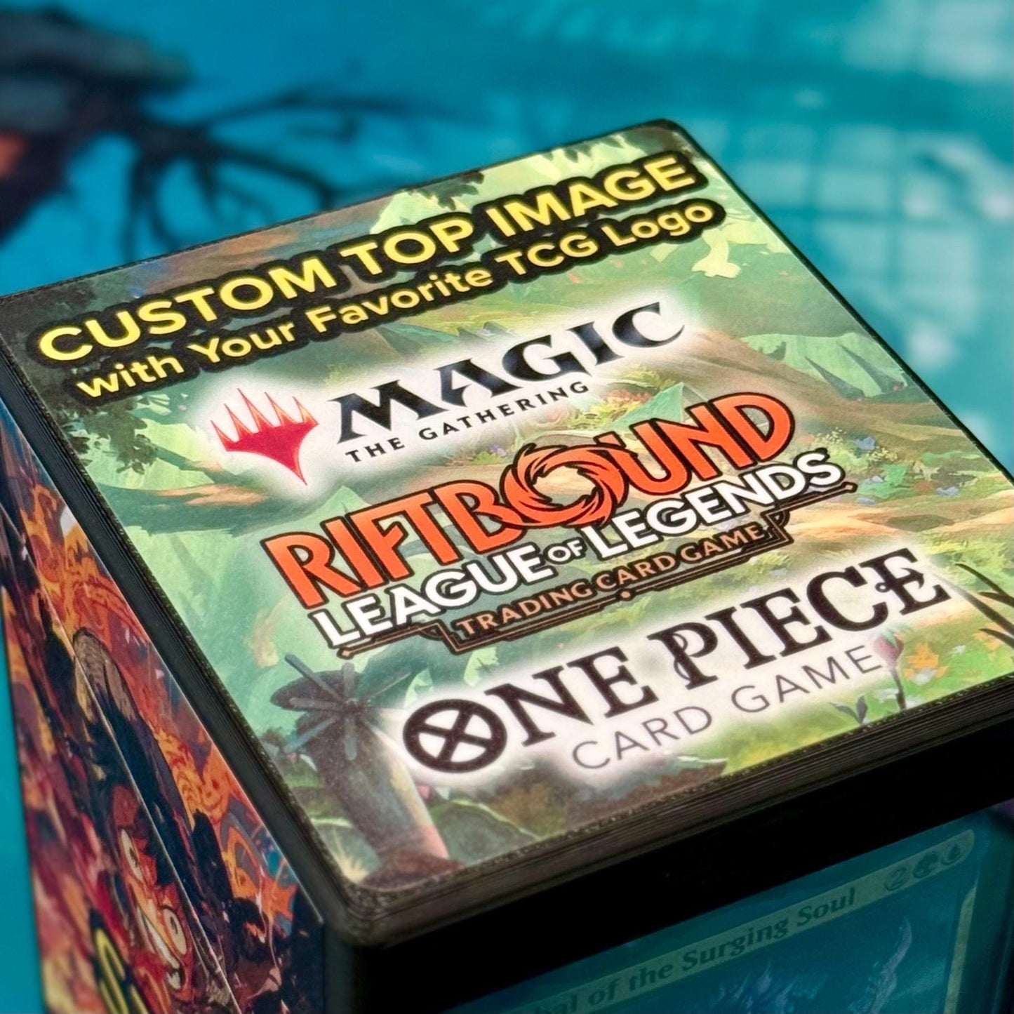 Custom Deck Box - Magic The Gathering, One Piece, Riftbound, + more!