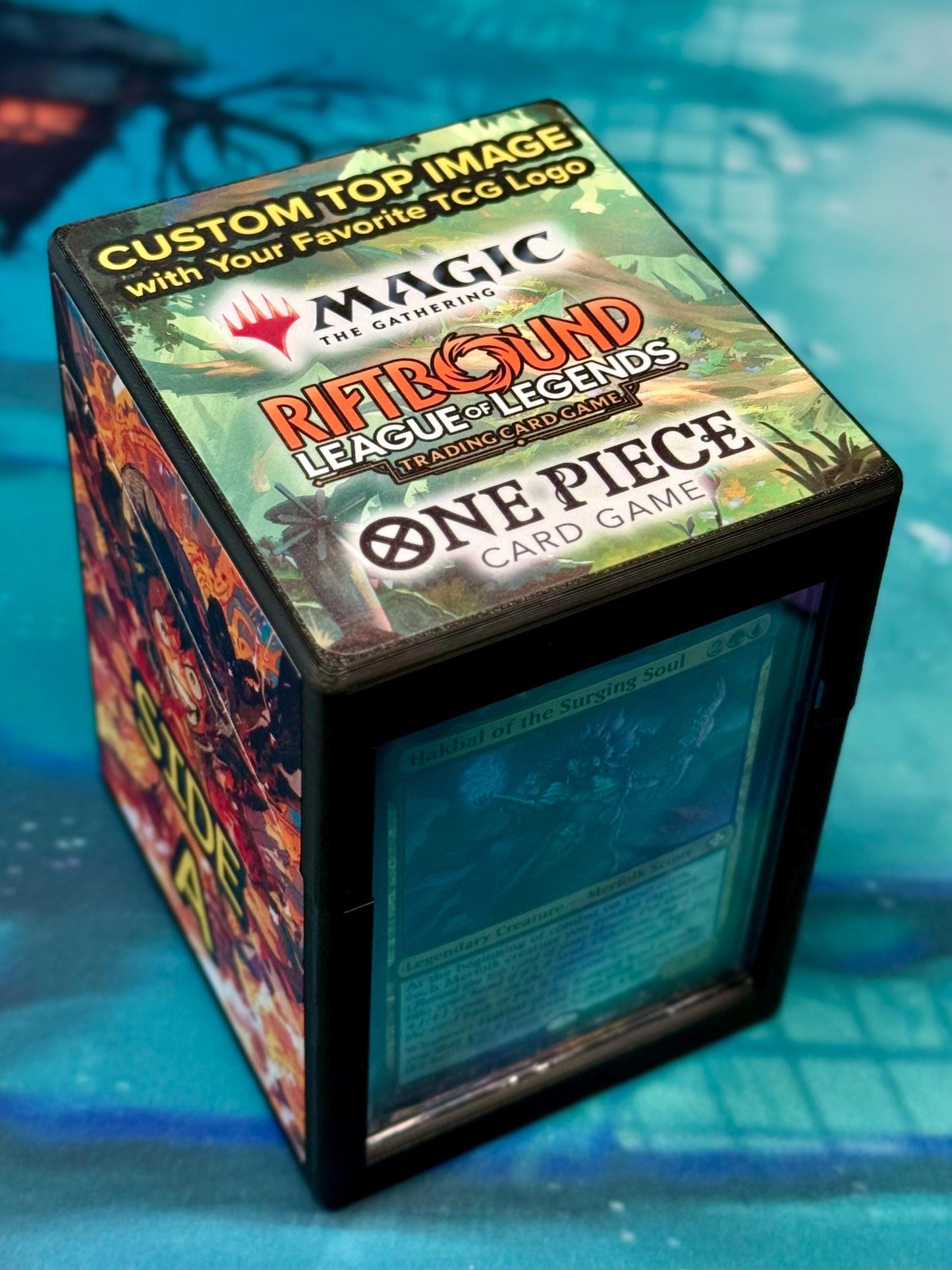 Custom Deck Box - Magic The Gathering, One Piece, Riftbound, + more!