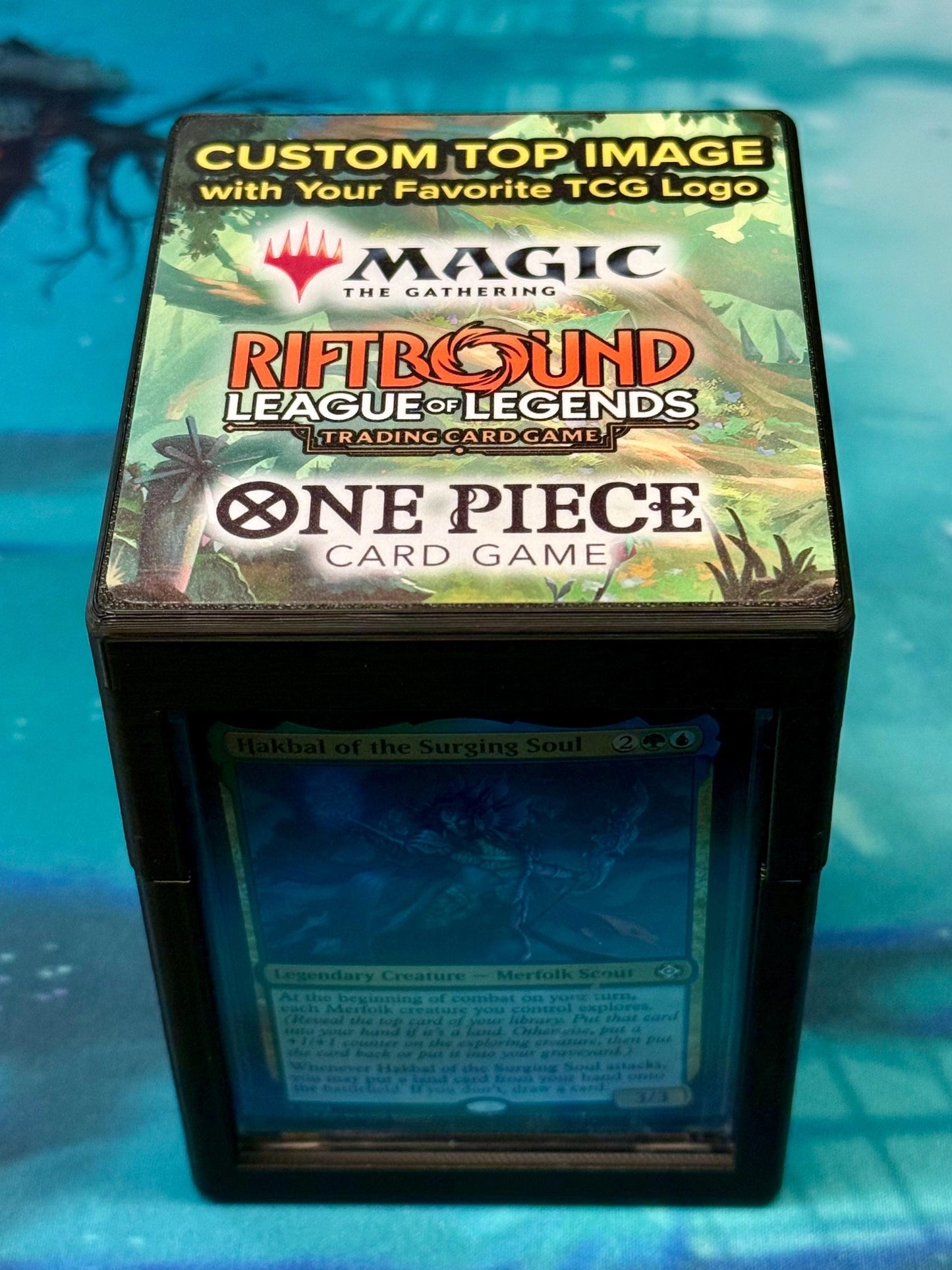 Custom Deck Box - Magic The Gathering, One Piece, Riftbound, + more!