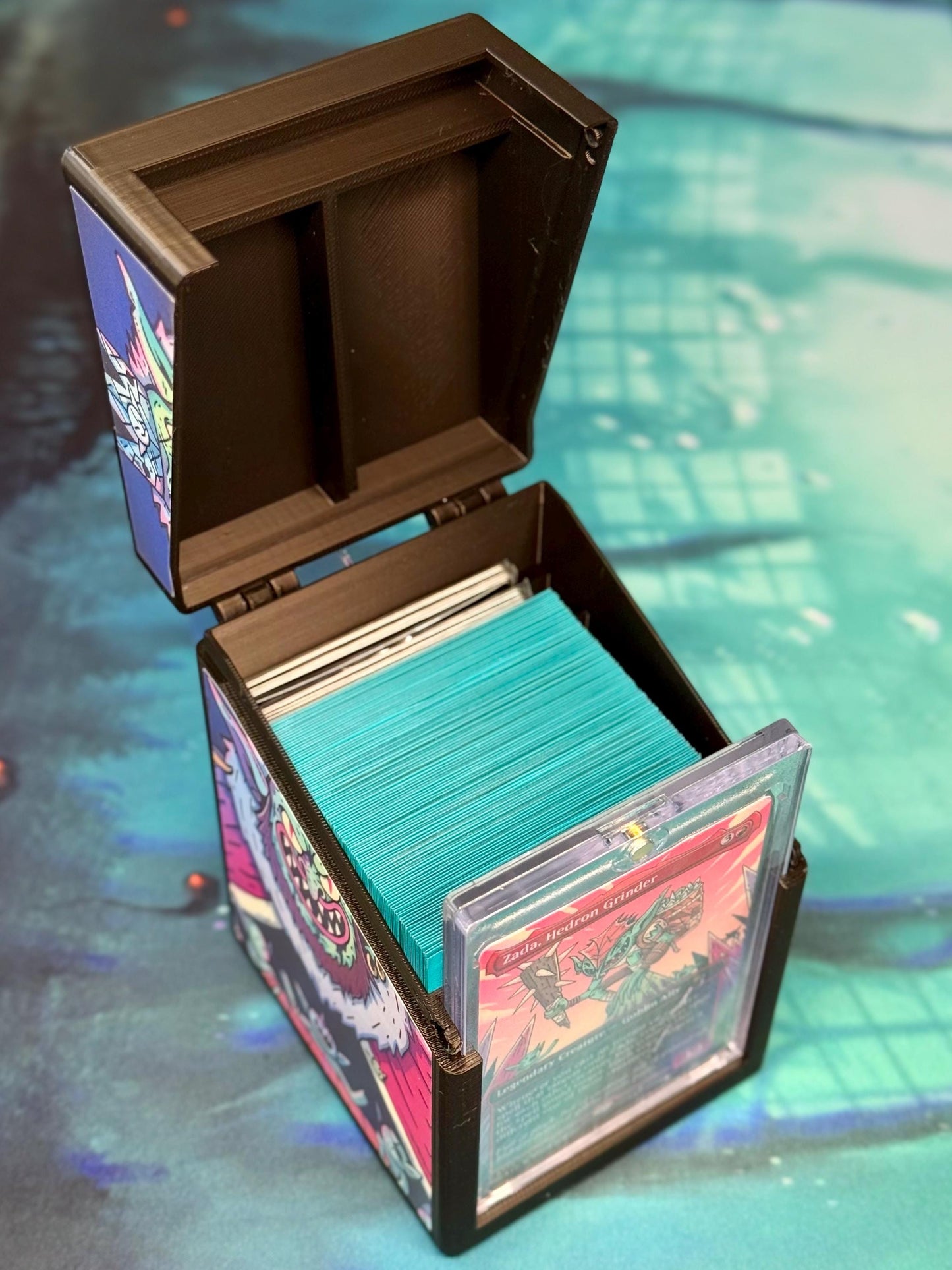 Magic the Gathering Deck Box - Goblin Storm - Zada