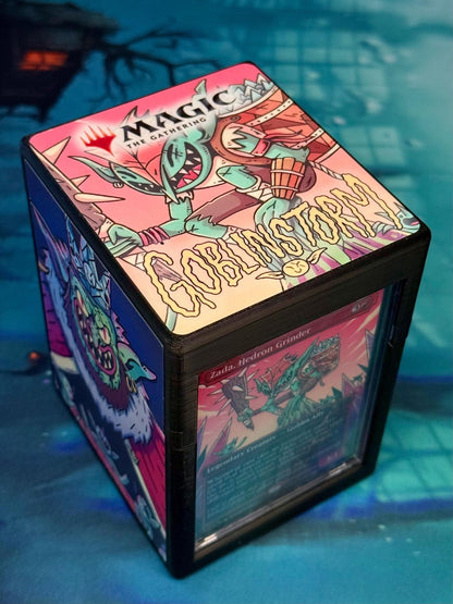 Magic the Gathering Deck Box - Goblin Storm - Zada