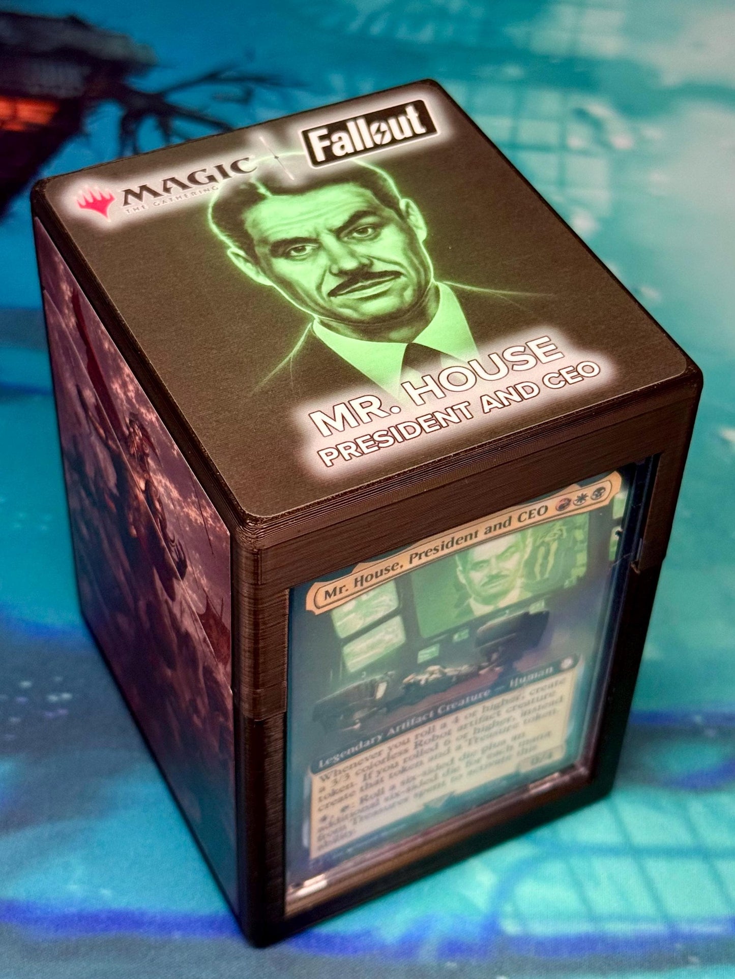 Magic the Gathering Deck Box - Mr. House