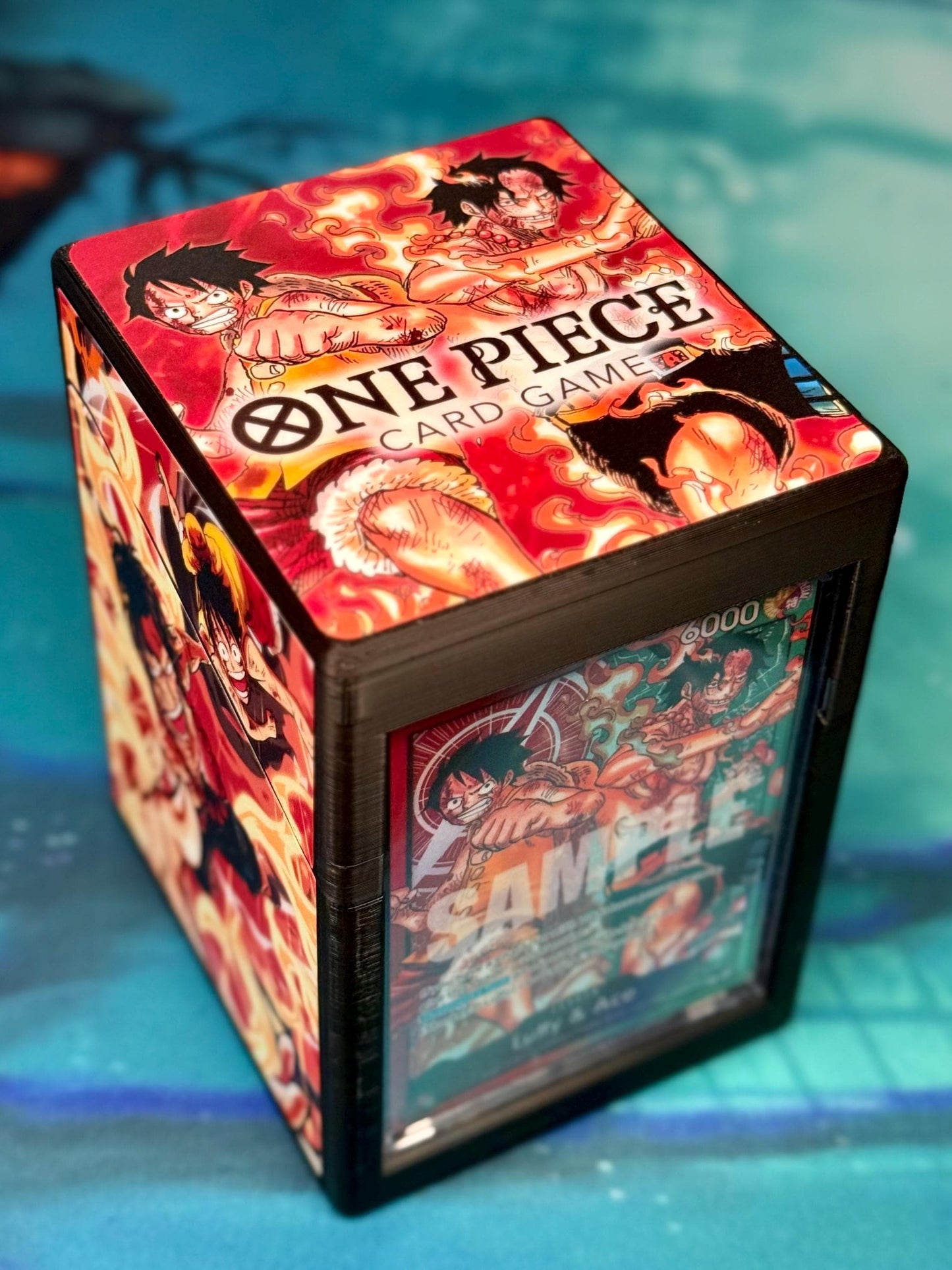 One Piece Deck Box - Luffy + Ace