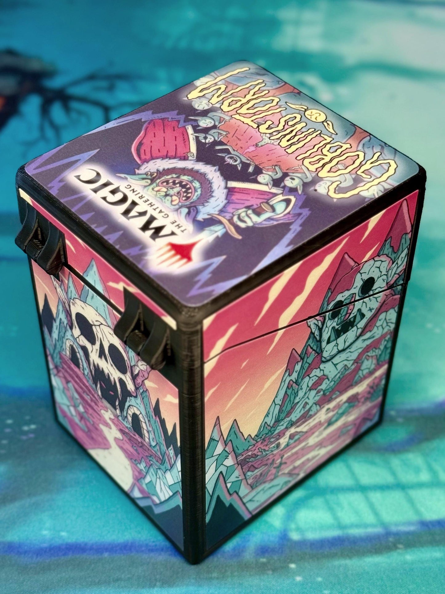 Magic the Gathering Deck Box - Goblin Storm - Krenko