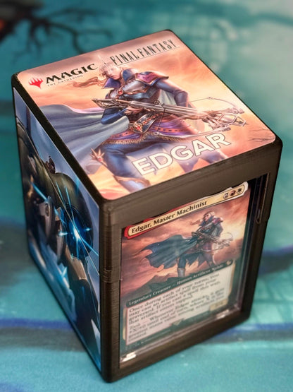 Magic the Gathering Deck Box - Final Fantasy - Edgar