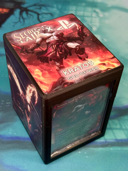 Magic the Gathering Deck Box - Kratos, God of War