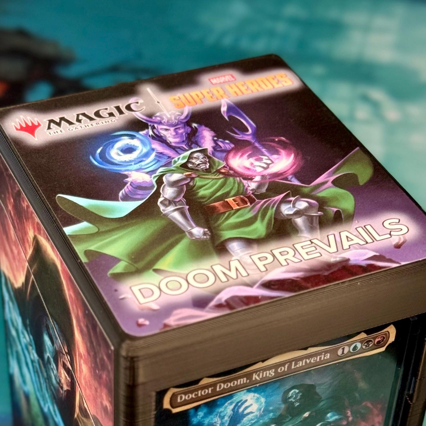 Magic the Gathering Deck Box - Marvel - Doom Prevails