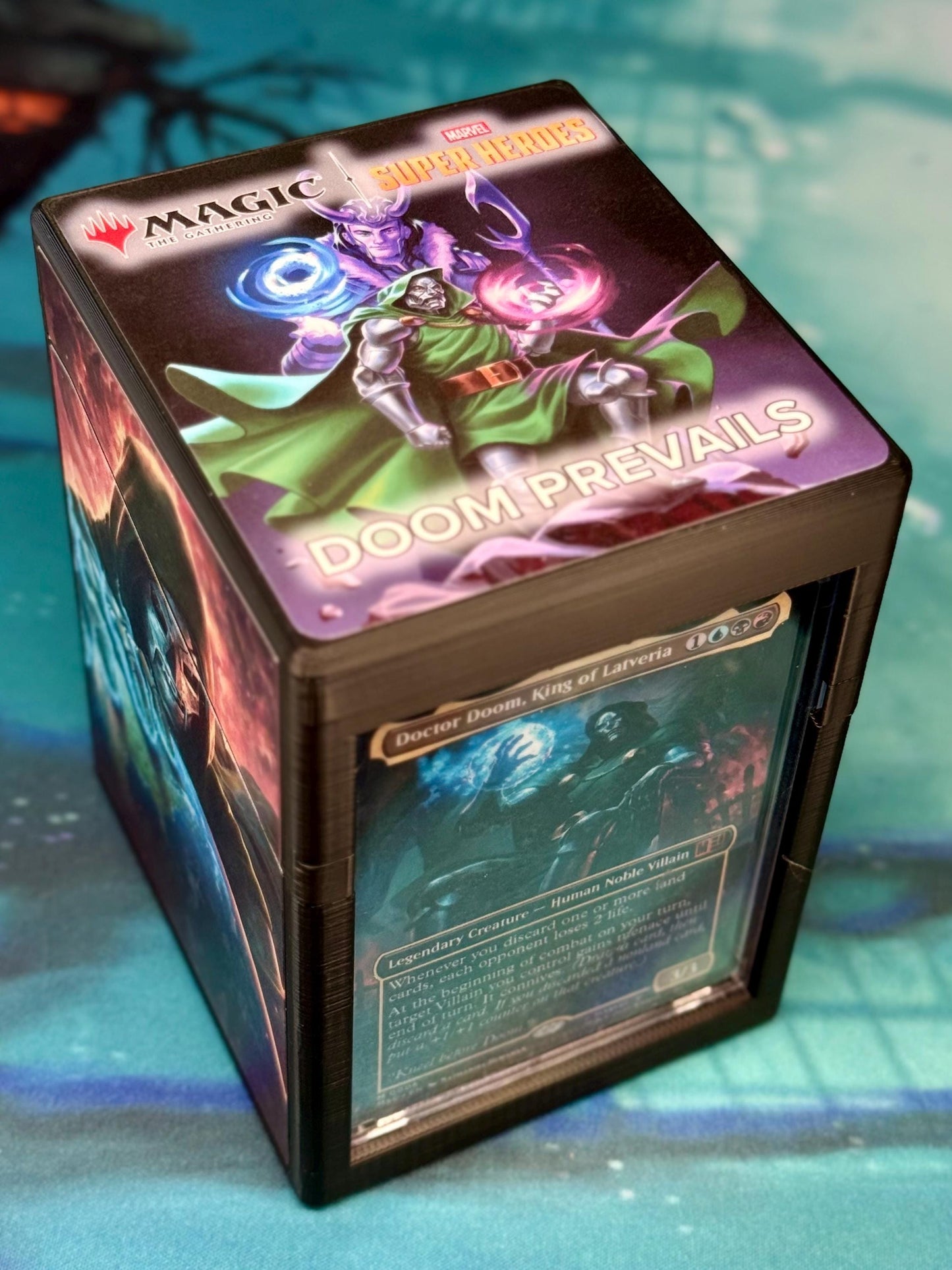 Magic the Gathering Deck Box - Marvel - Doom Prevails