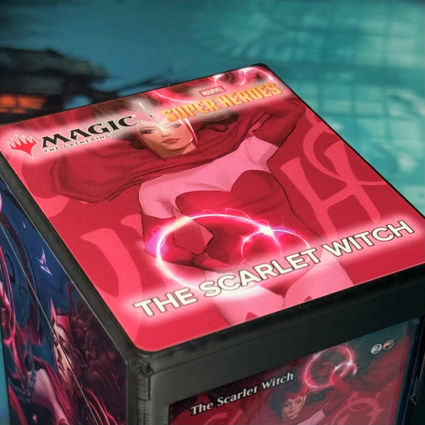 Magic the Gathering Deck Box - Marvel - The Scarlet Witch